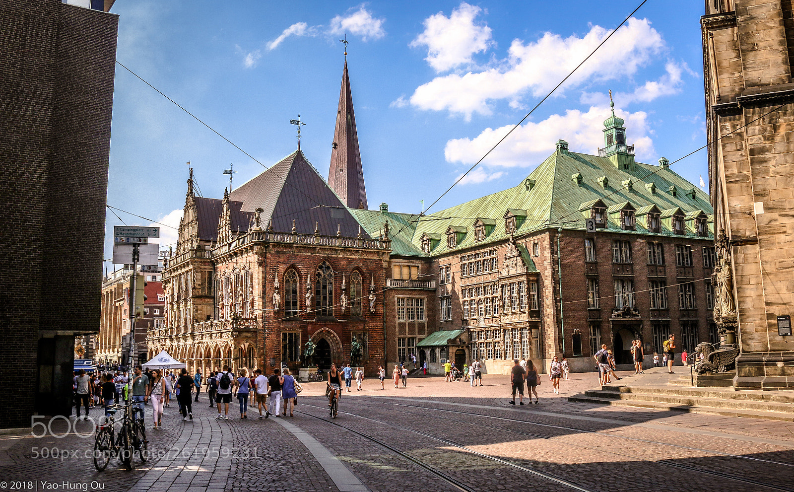 Canon EOS 70D sample photo. Marktplatz, bremen photography