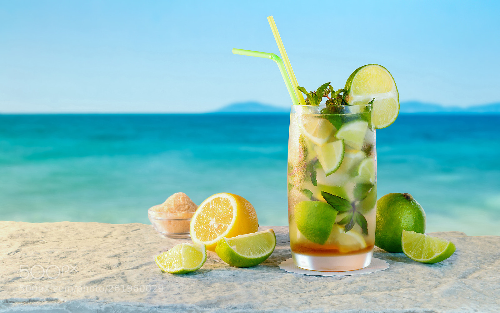 Nikon D3100 sample photo. Mojito cocktail. white rum photography
