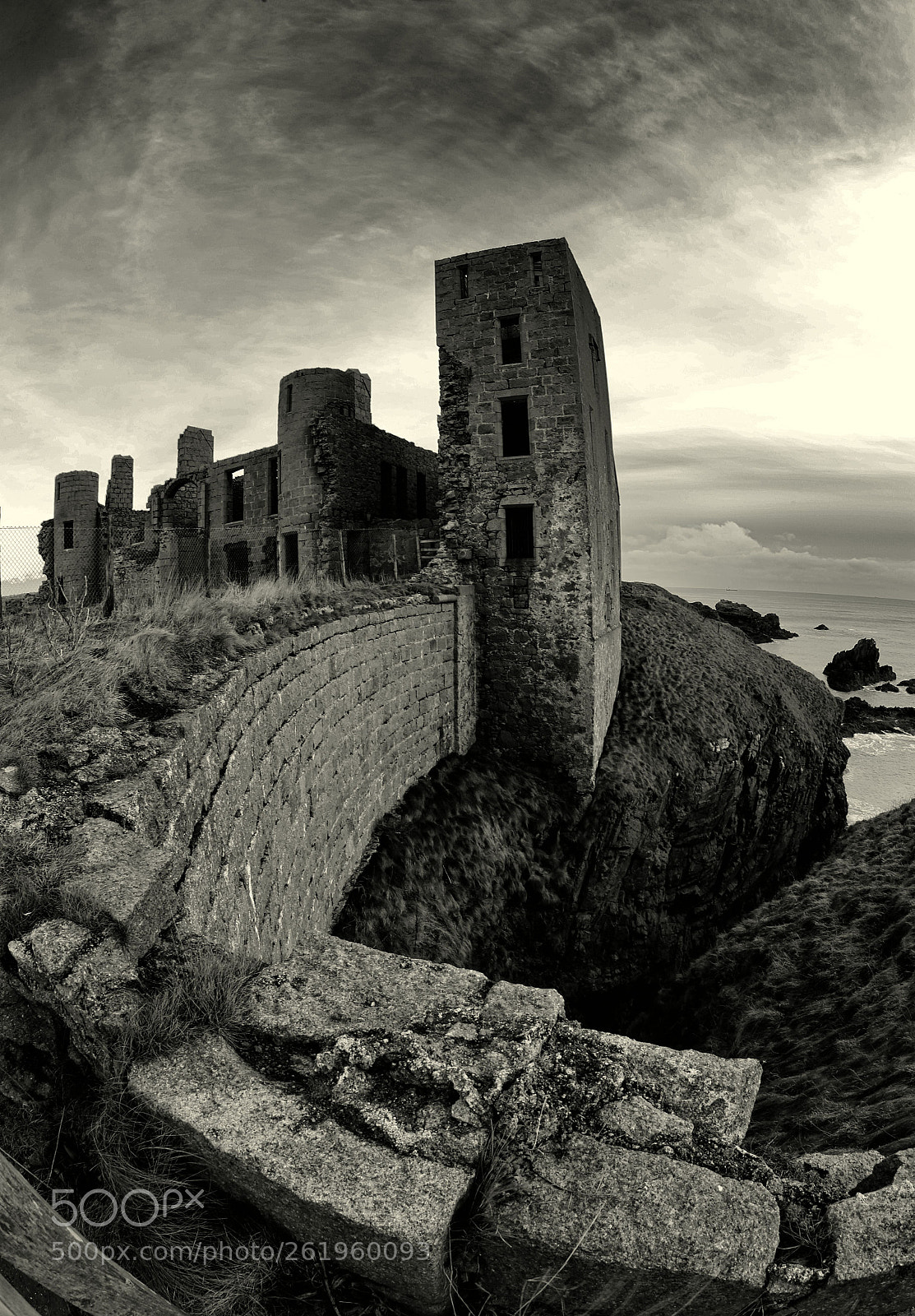 Canon EOS 6D sample photo. New slains castle photography