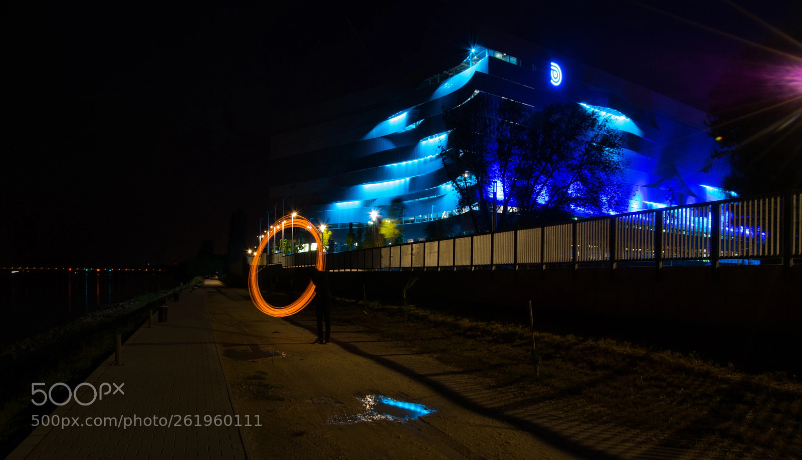 Nikon D5300 sample photo. Light painting photography