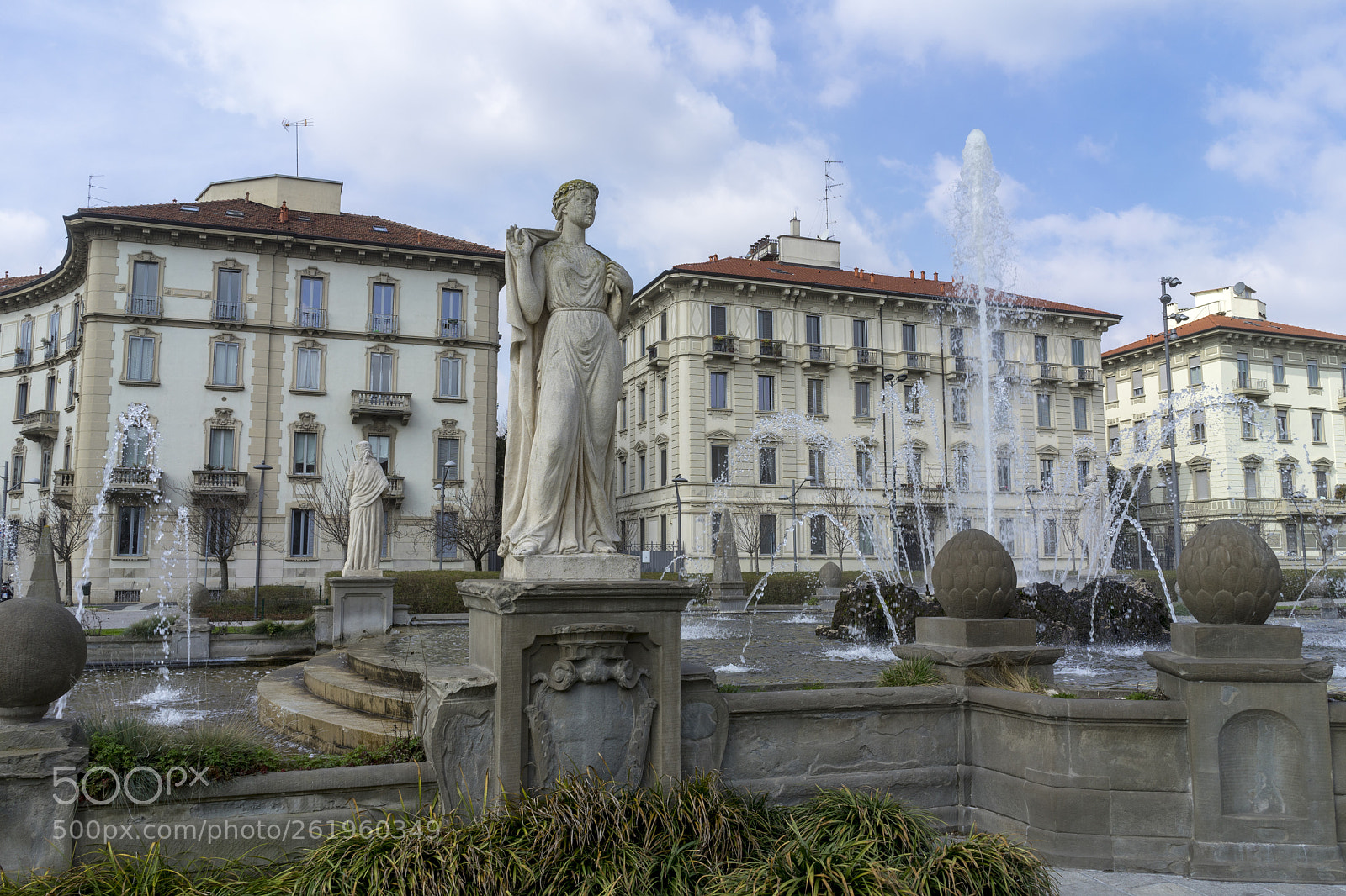 Sony a7 II sample photo. Citylife in milan at photography