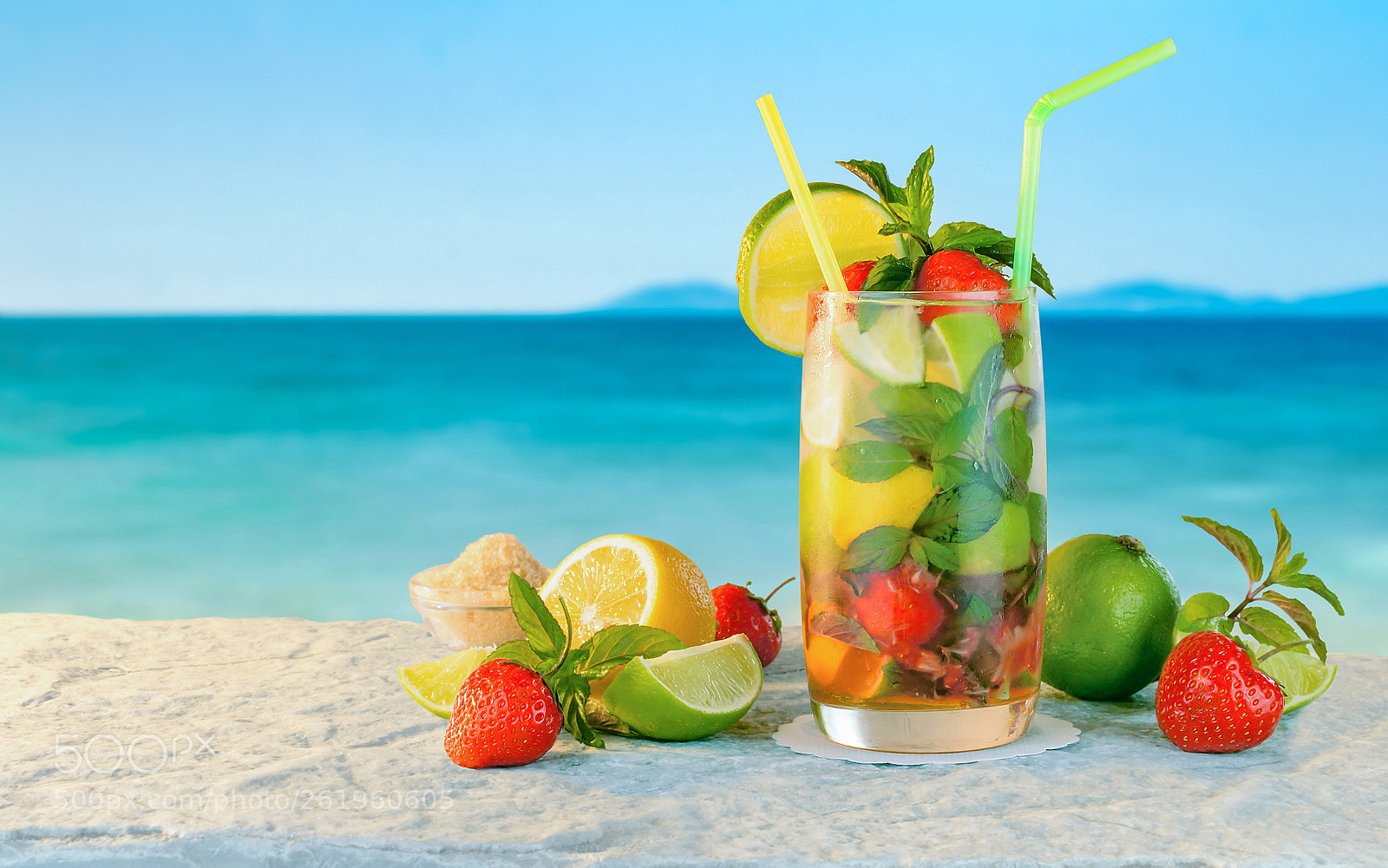 Nikon D3100 sample photo. Mojito cocktail. white rum photography