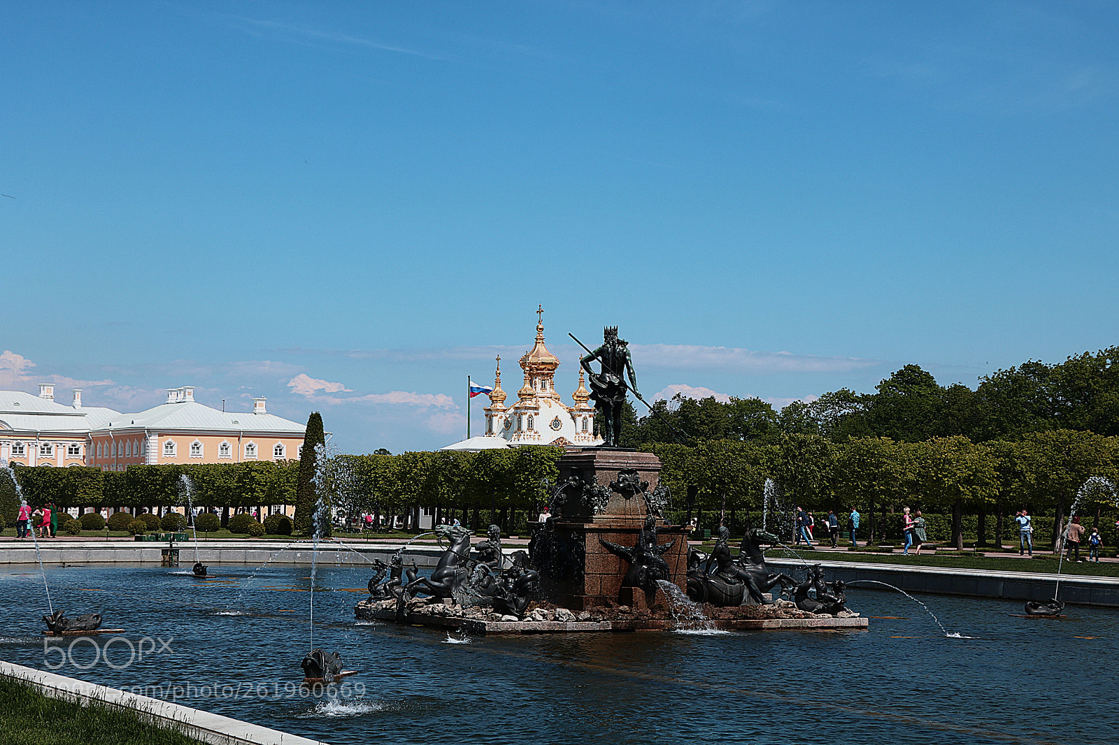 Canon EOS 750D (EOS Rebel T6i / EOS Kiss X8i) sample photo. Фонтан Нептун Верхний сад Петергоф () photography
