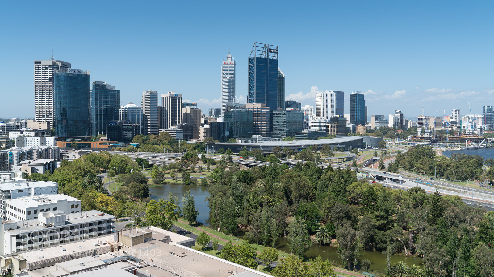 Sony a7R II sample photo. City center of perth photography
