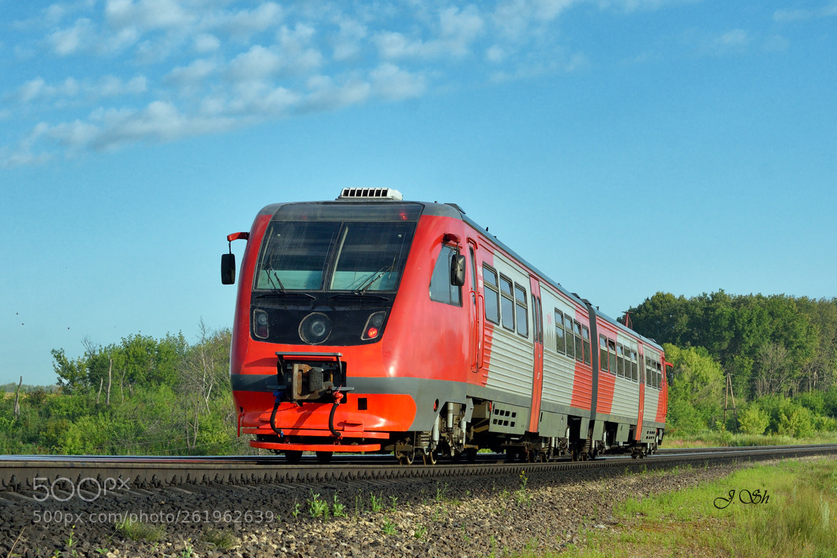 Nikon D7000 sample photo. Rail bus ra2 hurries photography