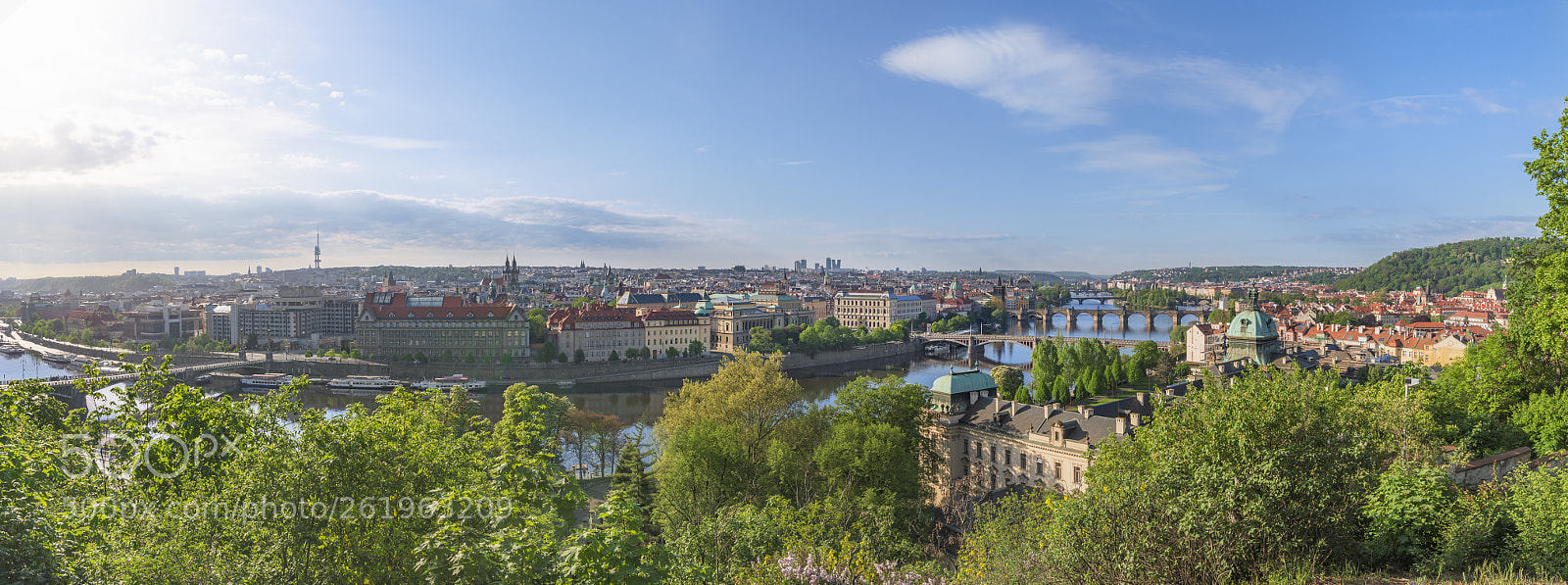 Nikon D750 sample photo. Prague city panorama in photography