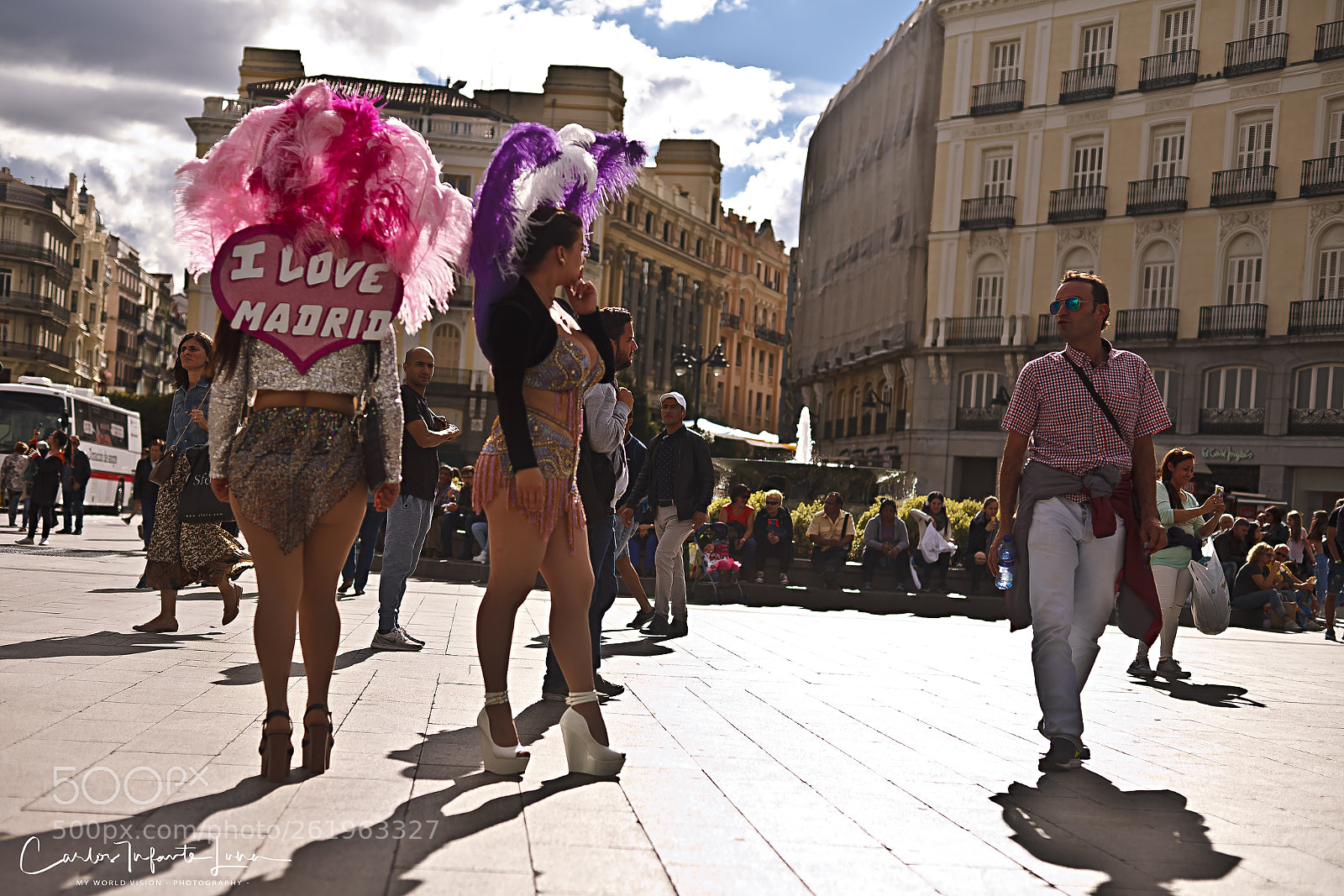Canon EOS 5D Mark II sample photo. I love madrid photography