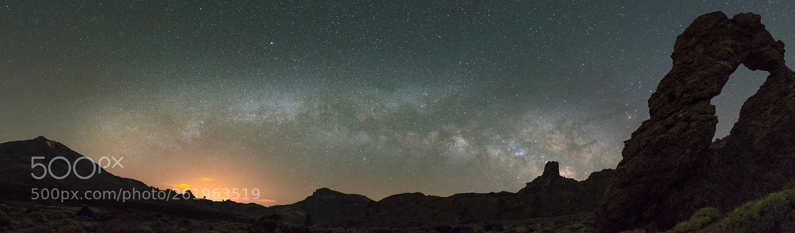 Sony a7R II sample photo. Milky mountain photography