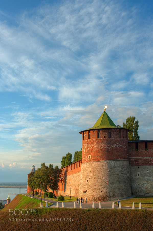 Samsung GX-20 sample photo. Nizhny novgorod kremlin photography