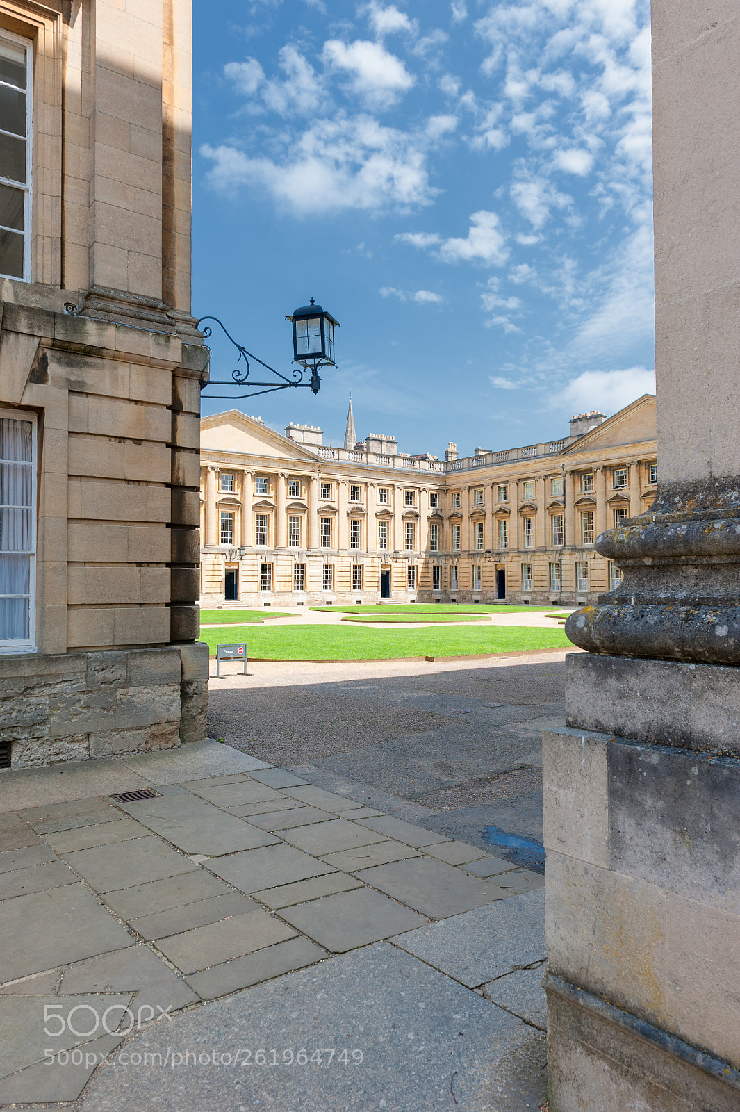Nikon D700 sample photo. Christ church college, oxford photography