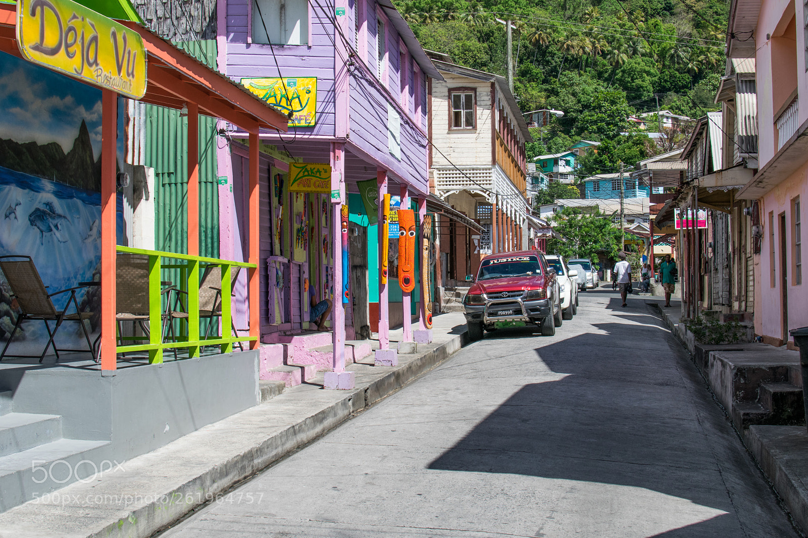 Nikon D3300 sample photo. Soufriere street photography