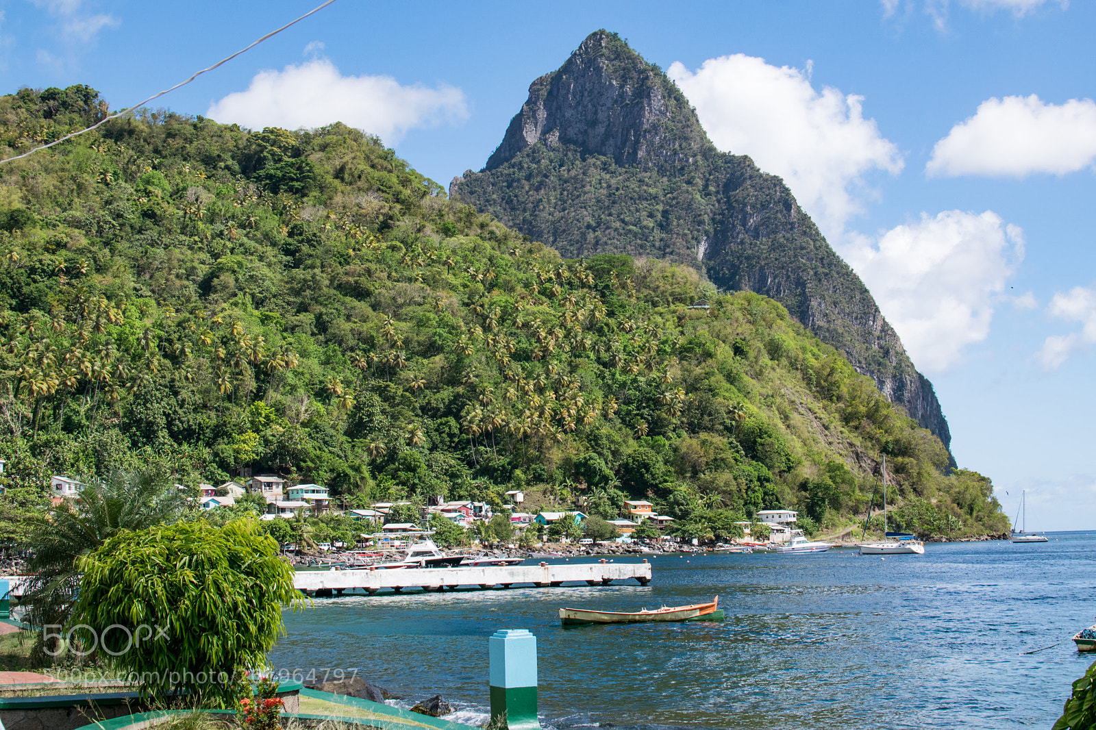 Nikon D3300 sample photo. Soufriere bay  photography