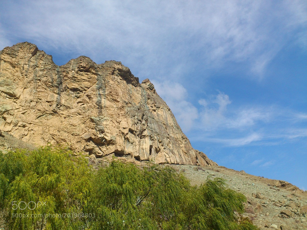 Sony Ericsson Xperia arc S sample photo. Rock photography