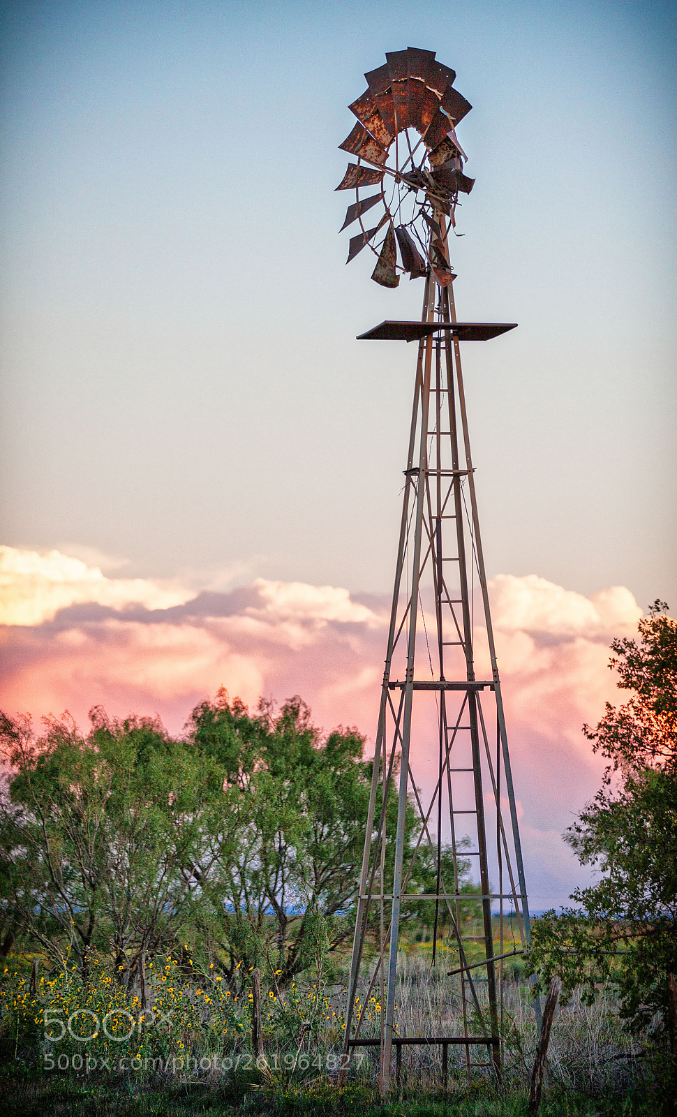 Canon EOS 5D Mark II sample photo. Derelict windmill photography