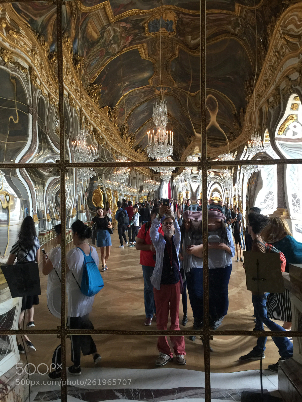 Apple iPhone 6 Plus sample photo. Hall of mirrors from photography