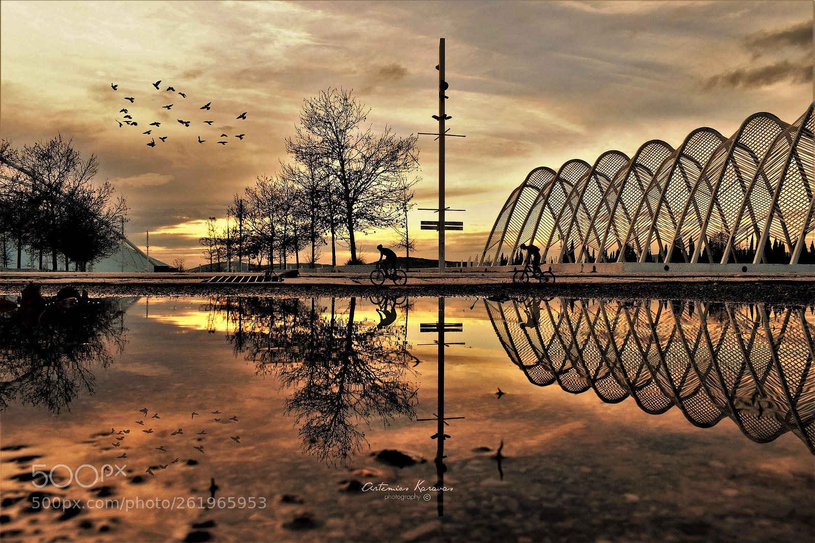 Nikon D5300 sample photo. Construction reflections photography