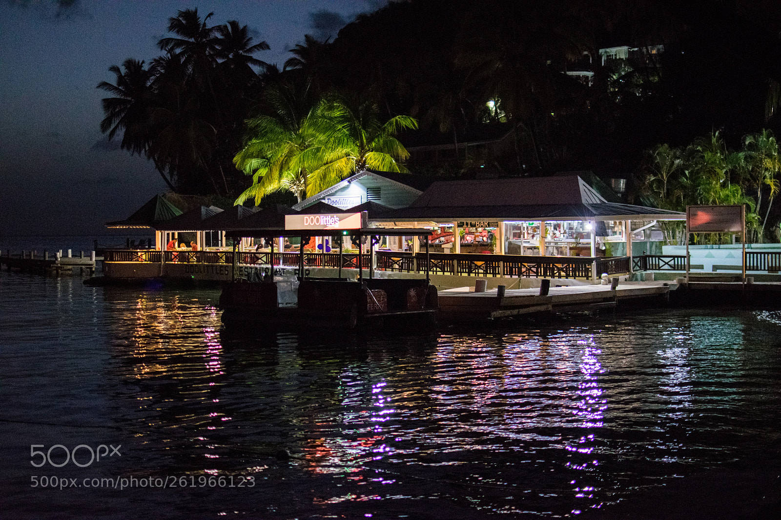 Nikon D3300 sample photo. Marigot bay restaurant photography
