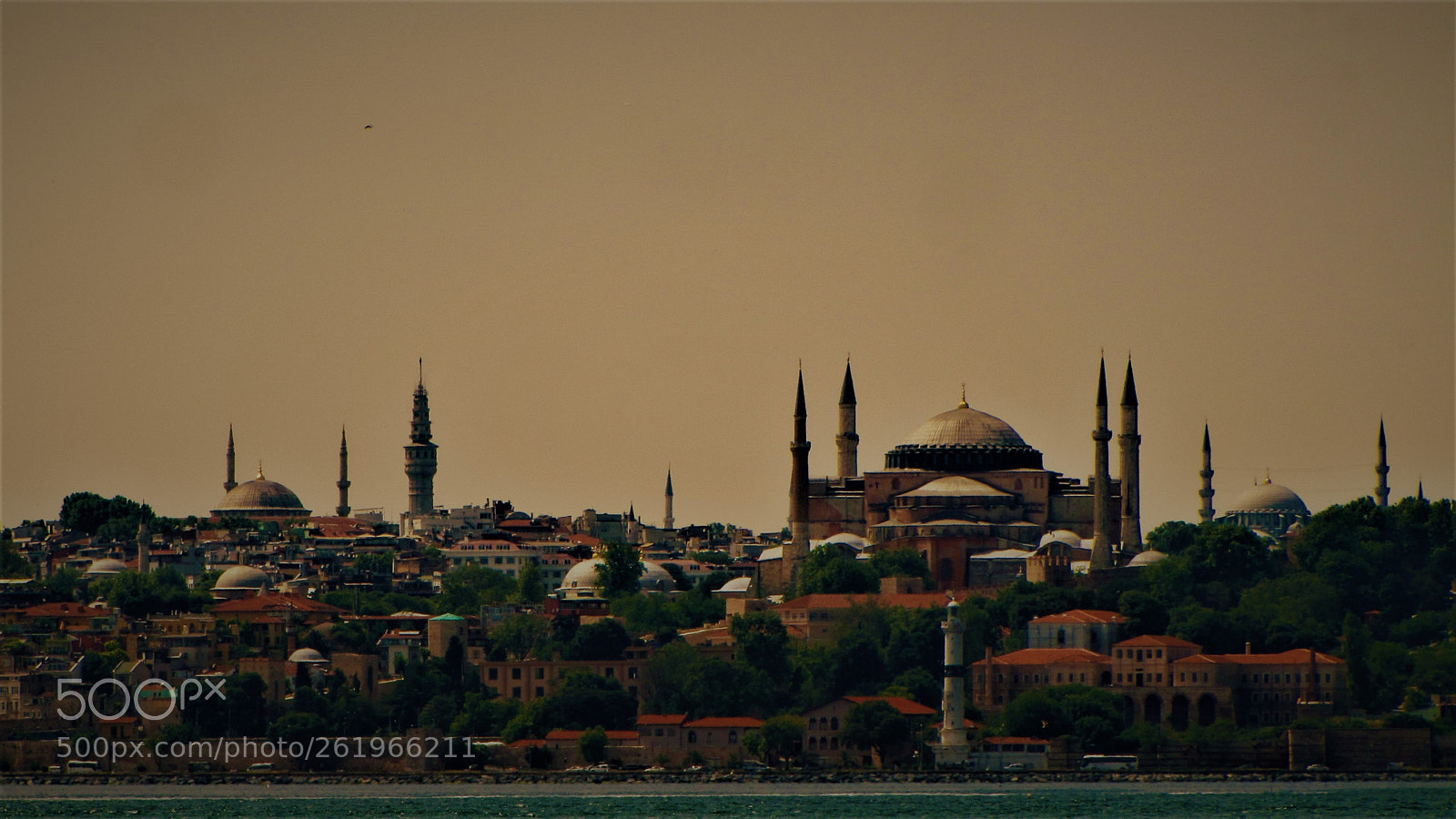 Canon PowerShot SX20 IS sample photo. View of istanbul photography