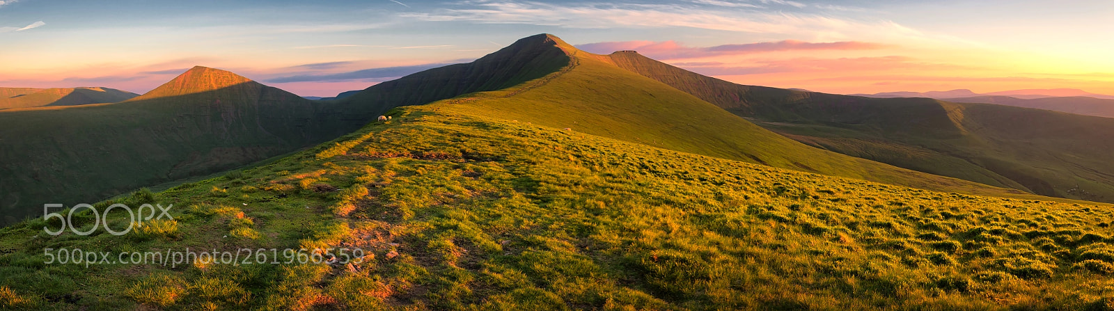 Canon EOS 7D Mark II sample photo. Pen y fan panorama photography