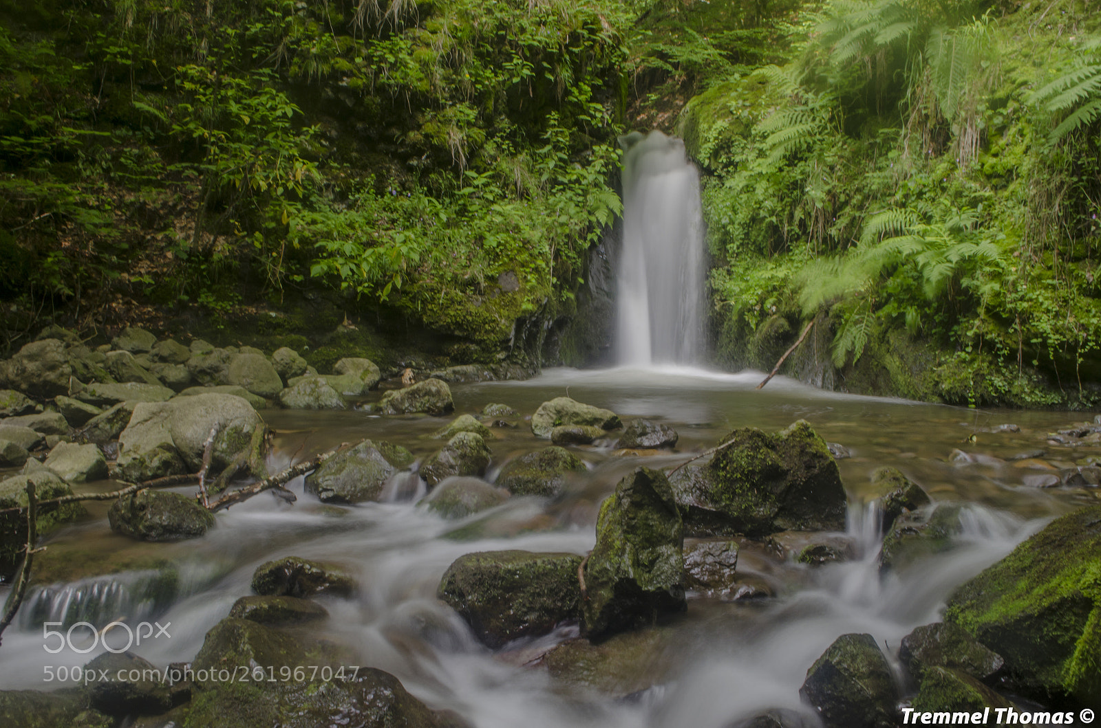 Nikon D5100 sample photo. Cascade in the middle photography