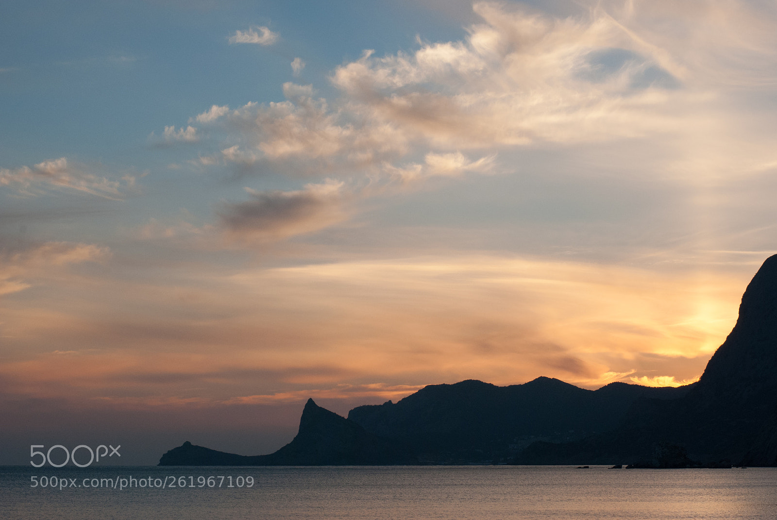 Nikon D60 sample photo. Beautiful bright sunset on photography