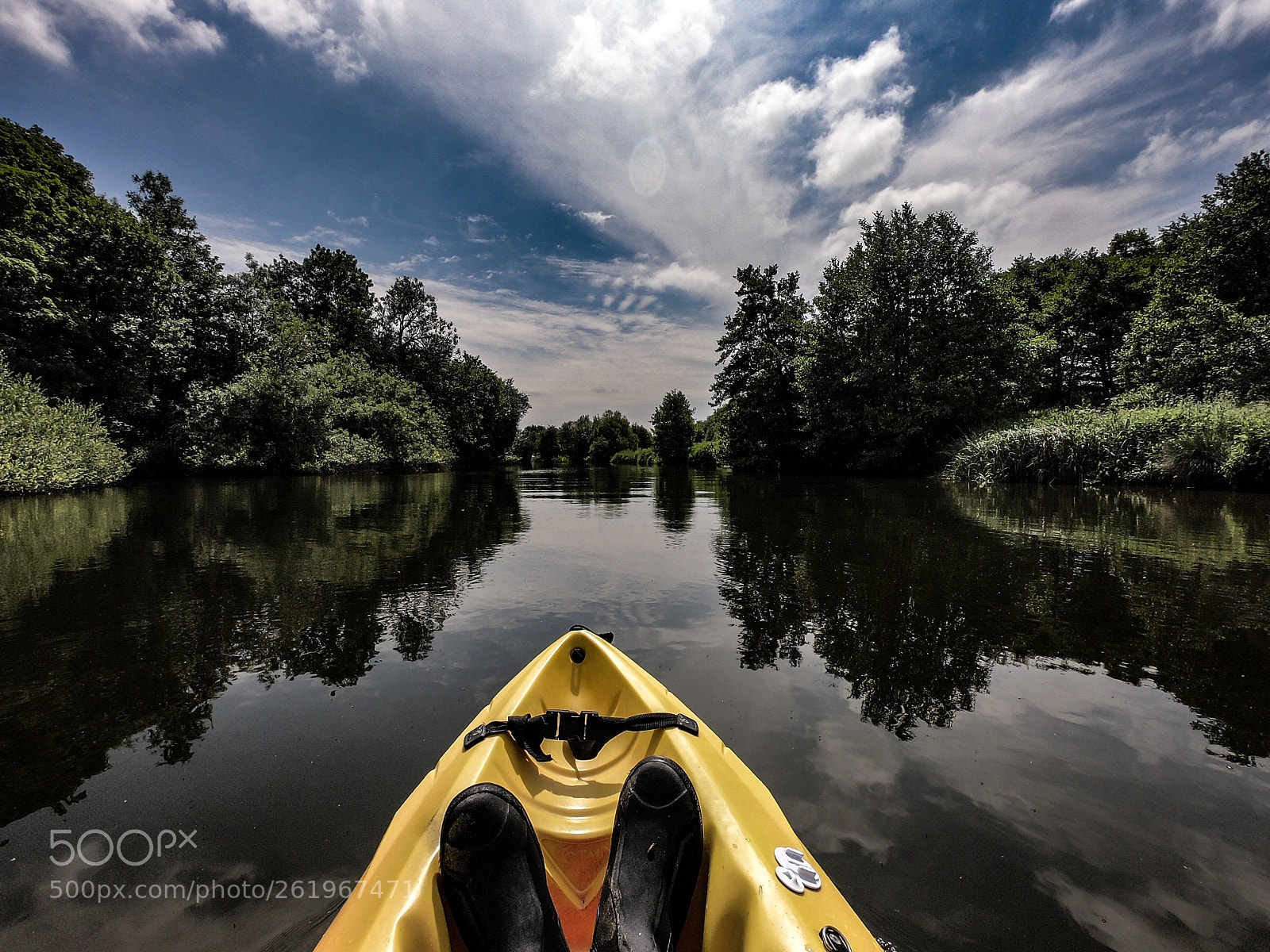 GoPro Hero6 Black sample photo. Thames kayaking  photography