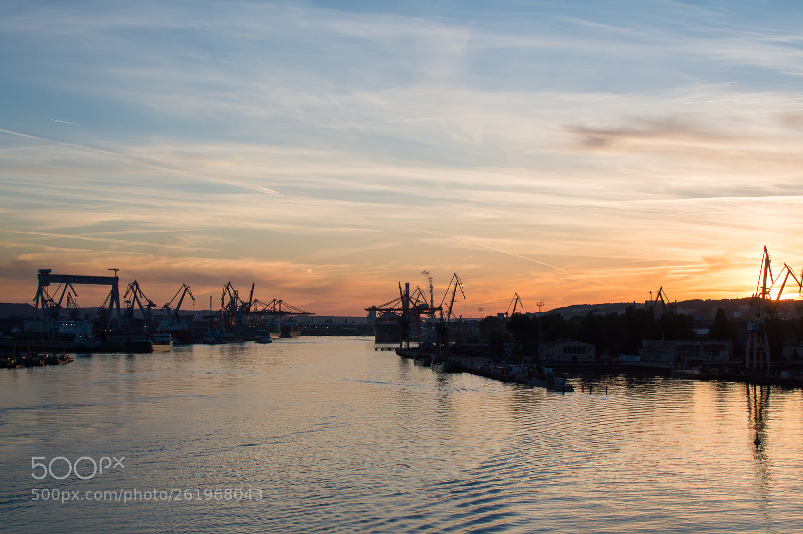 Nikon D3200 sample photo. Sunset in gdynia photography