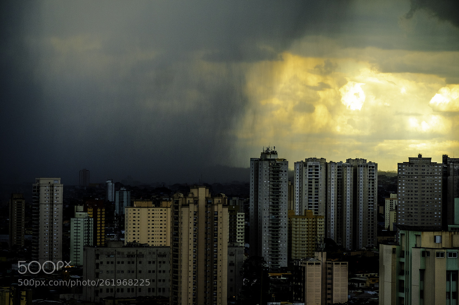 Fujifilm X-T2 sample photo. Rain in sao paulo photography