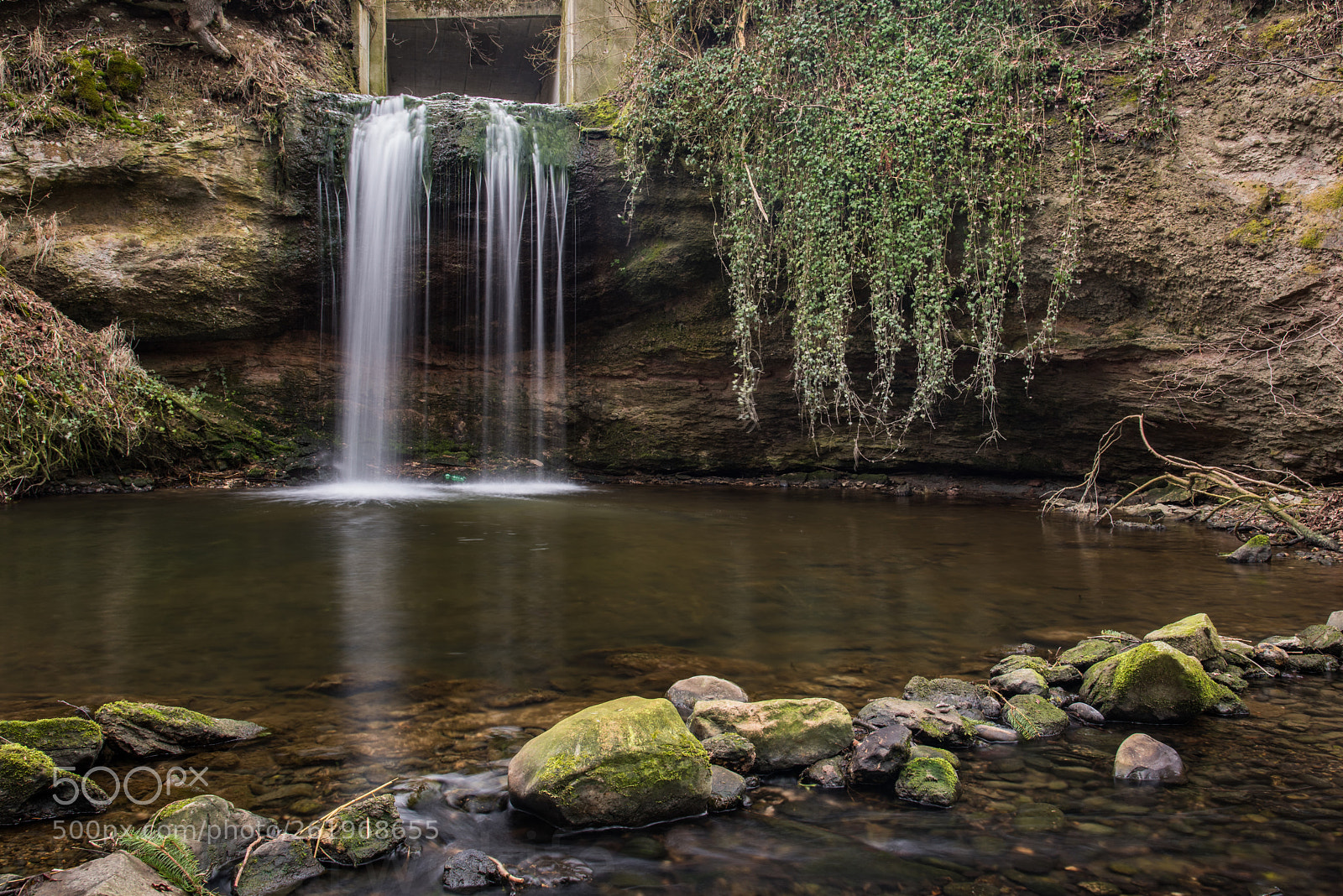 Nikon D810 sample photo. Laufenbach wasserfall photography