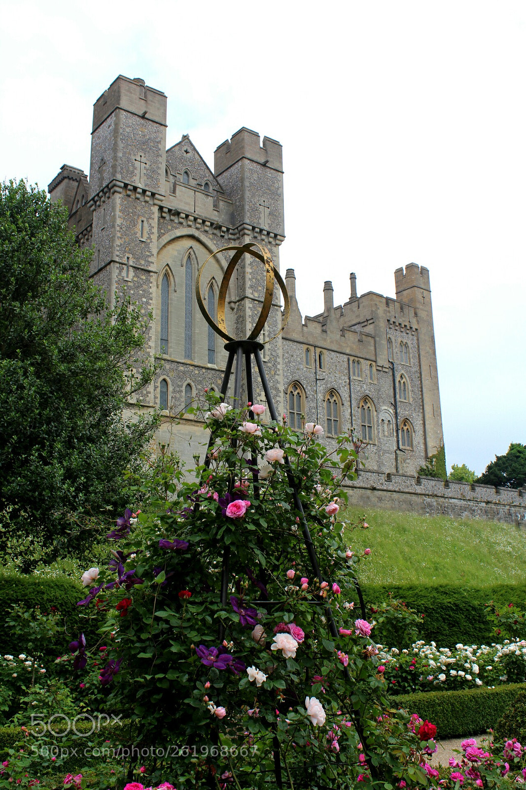 Canon EOS 1300D (EOS Rebel T6 / EOS Kiss X80) sample photo. Arundel castel, rose garden photography