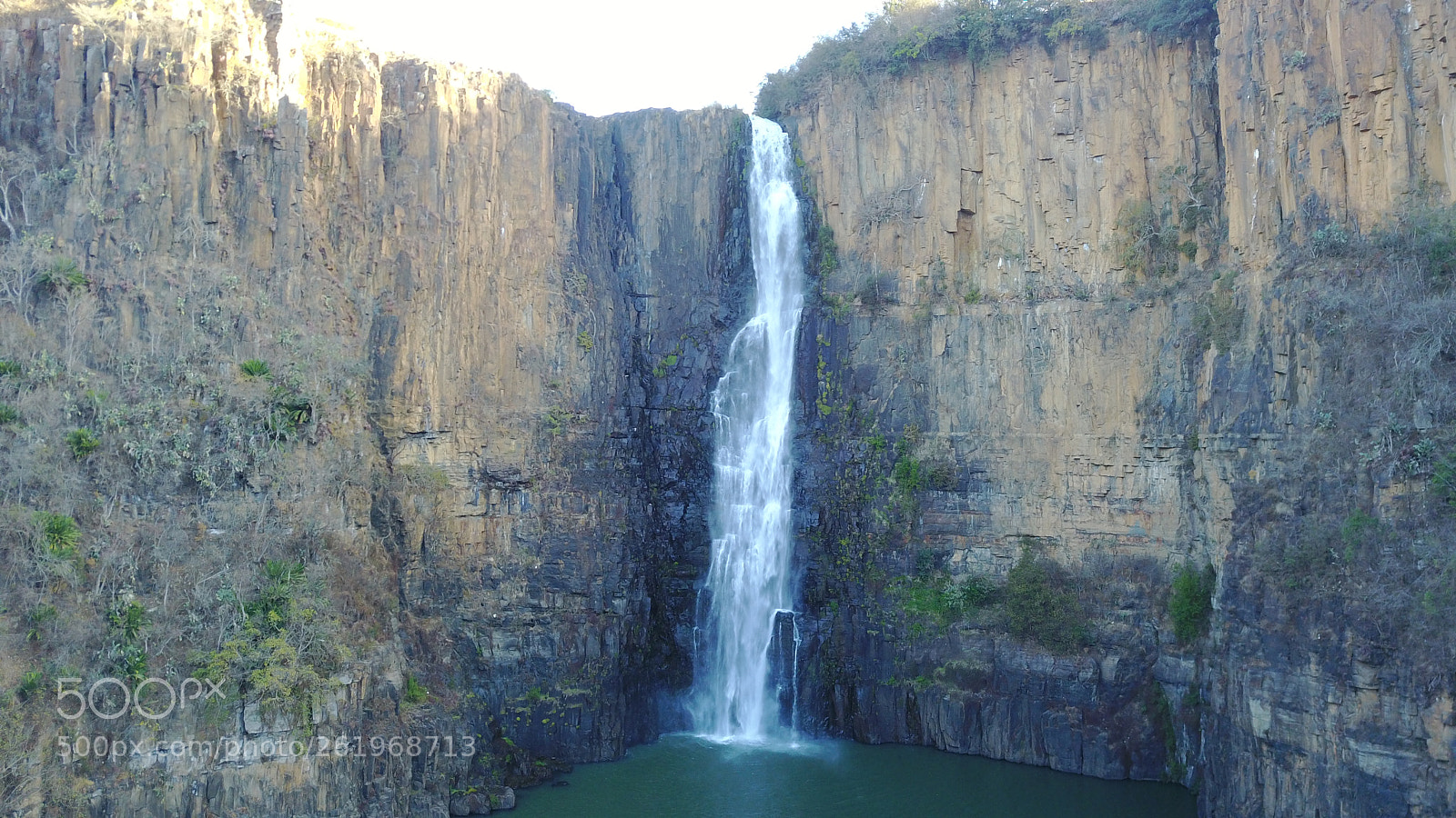 DJI FC220 sample photo. Howick falls photography
