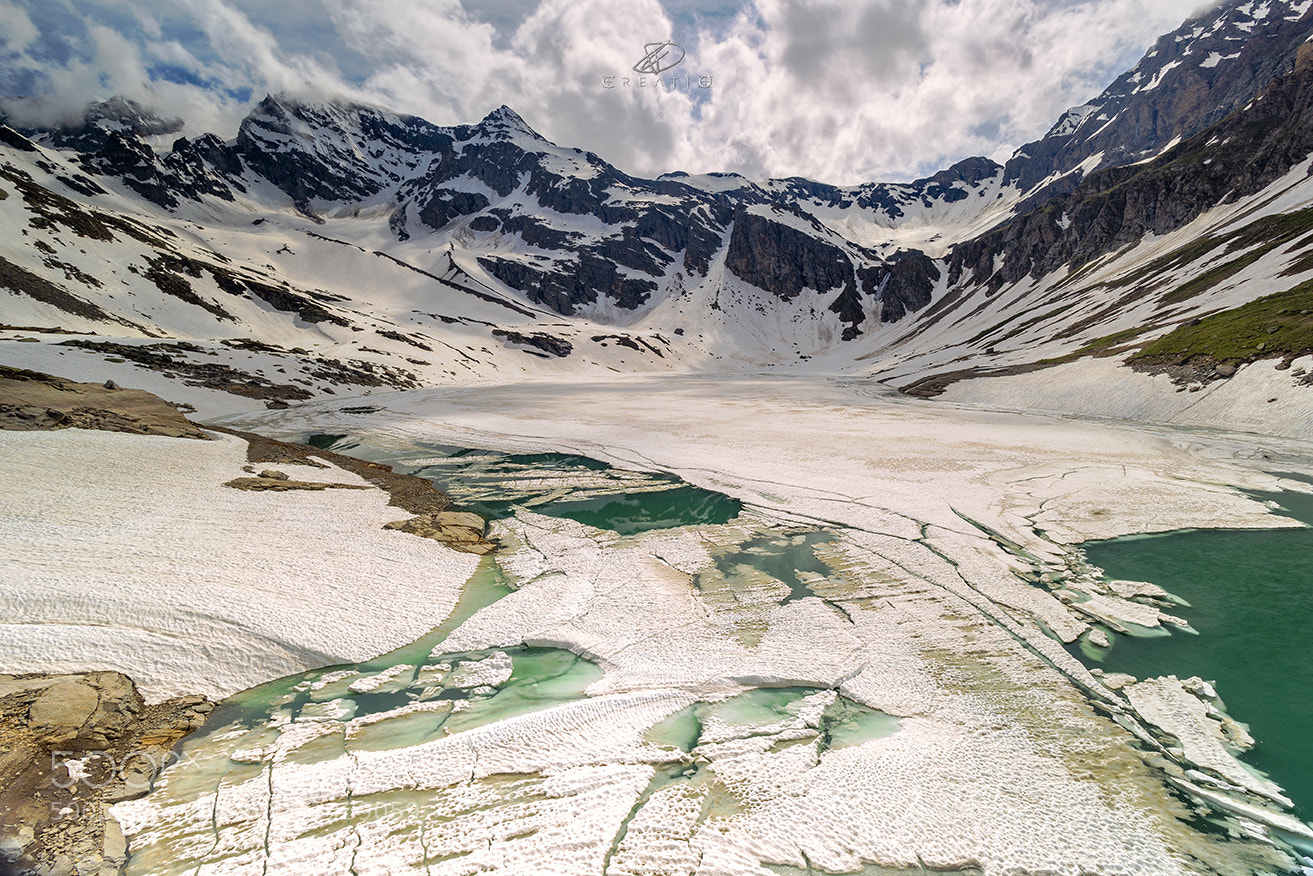 Canon EOS 6D sample photo. Serrù lake thaw photography