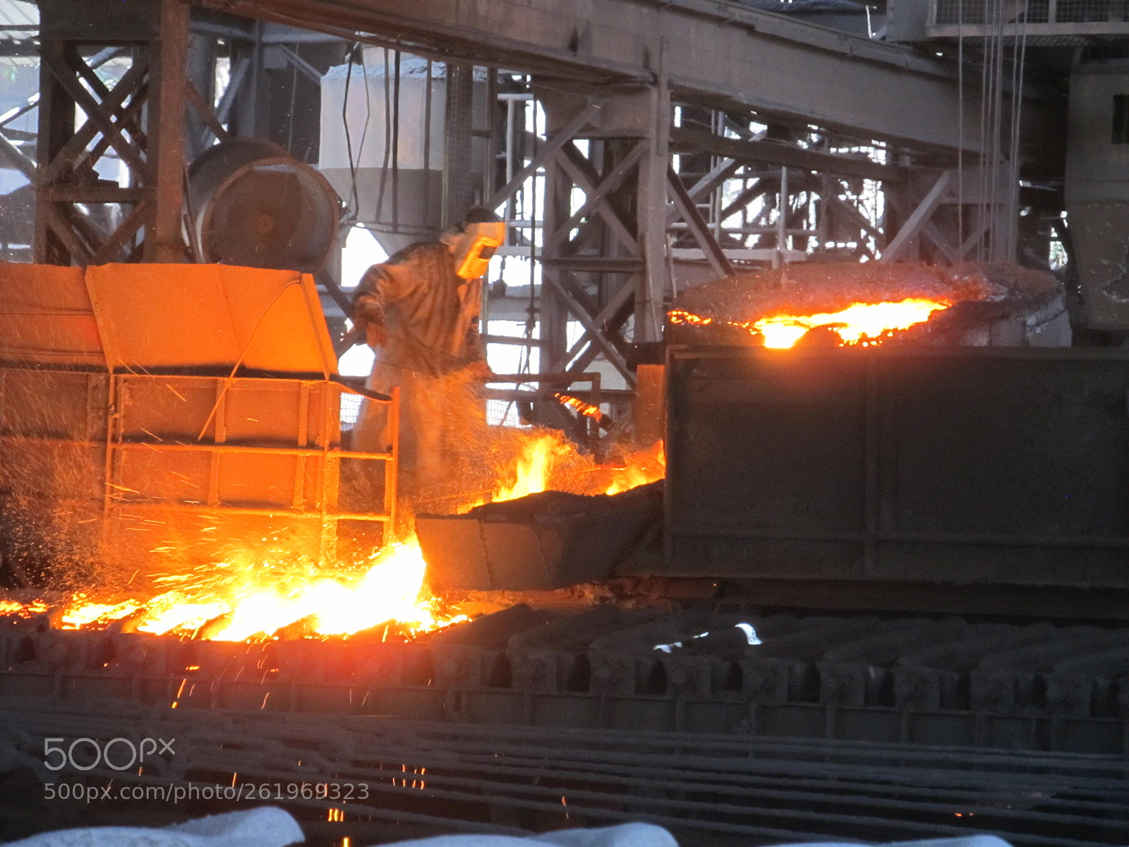 Canon PowerShot SX130 IS sample photo. Fire and steel photography