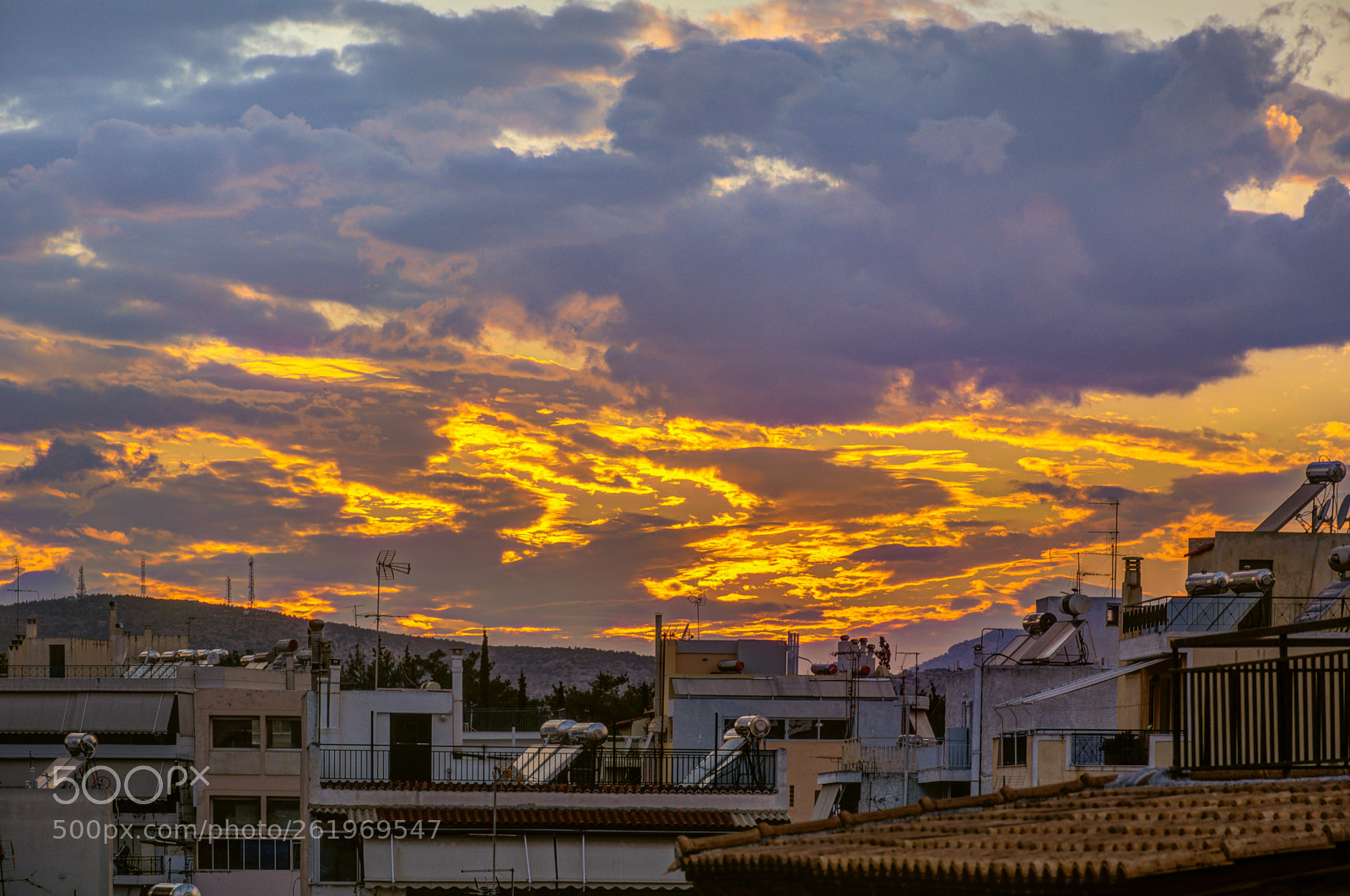 Nikon D5200 sample photo. Hdr urban sunset photography