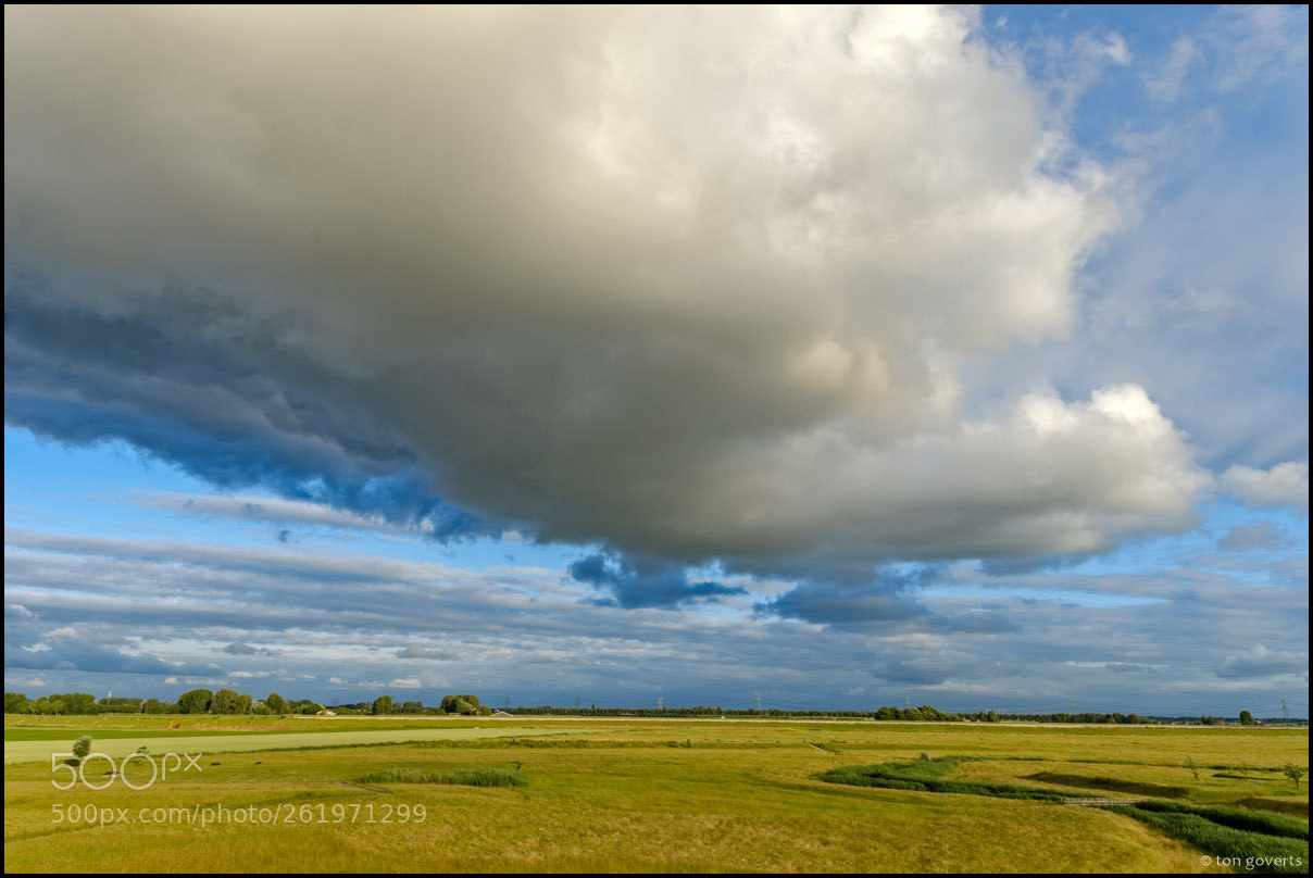 Fujifilm X-T2 sample photo. Cloud over the park photography