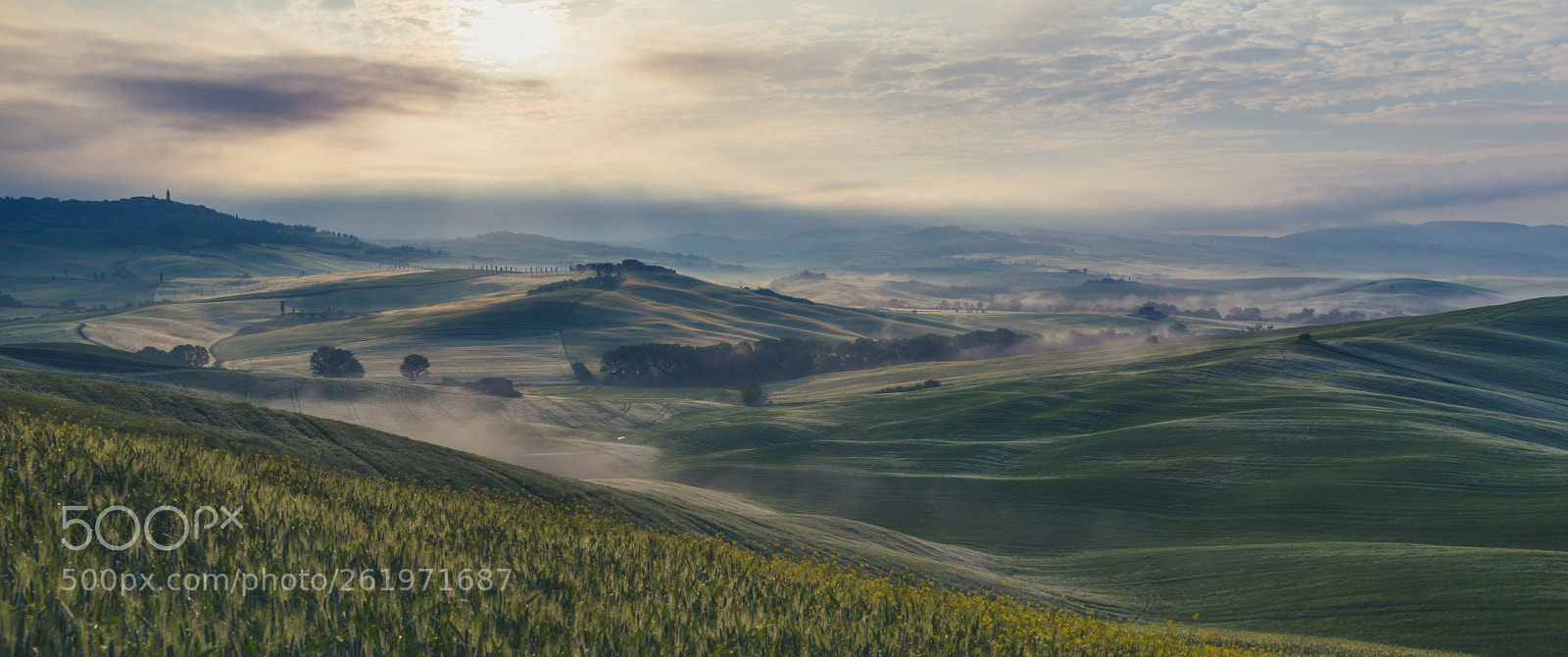 Canon EOS 70D sample photo. Beautiful morning in tuscan photography