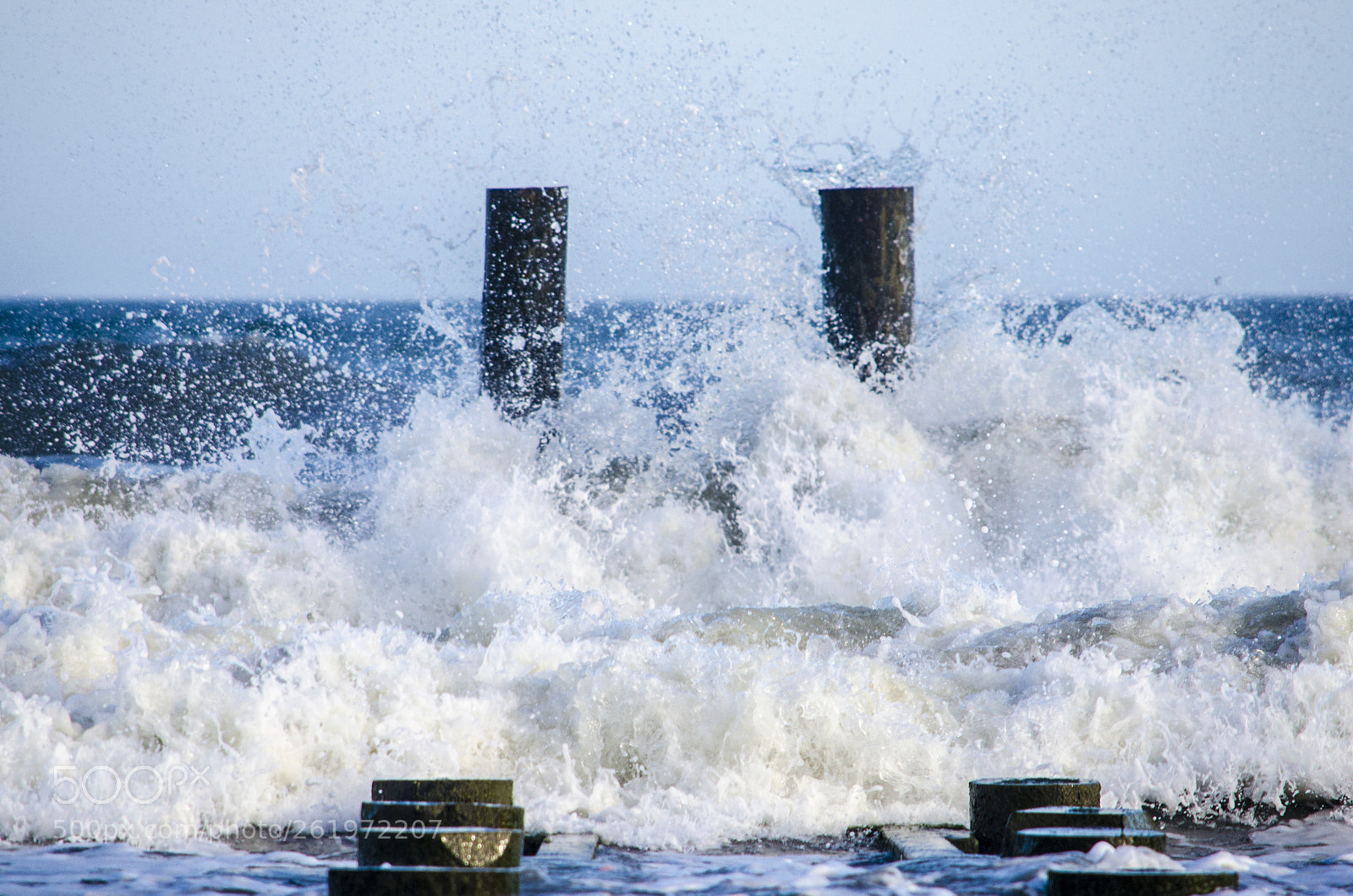 Nikon D5100 sample photo. Crashing waves photography