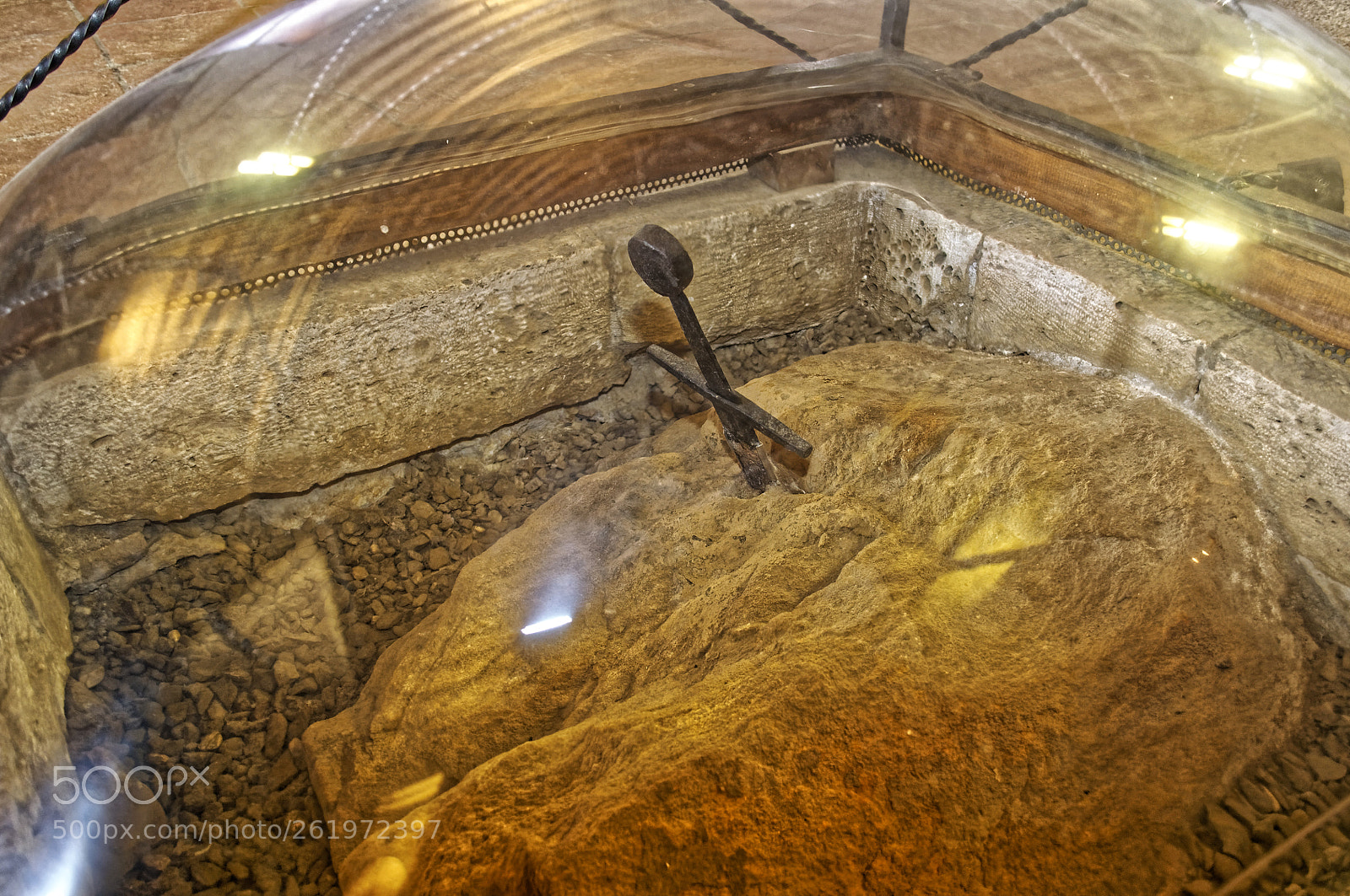 Nikon D5000 sample photo. Sword in stone photography