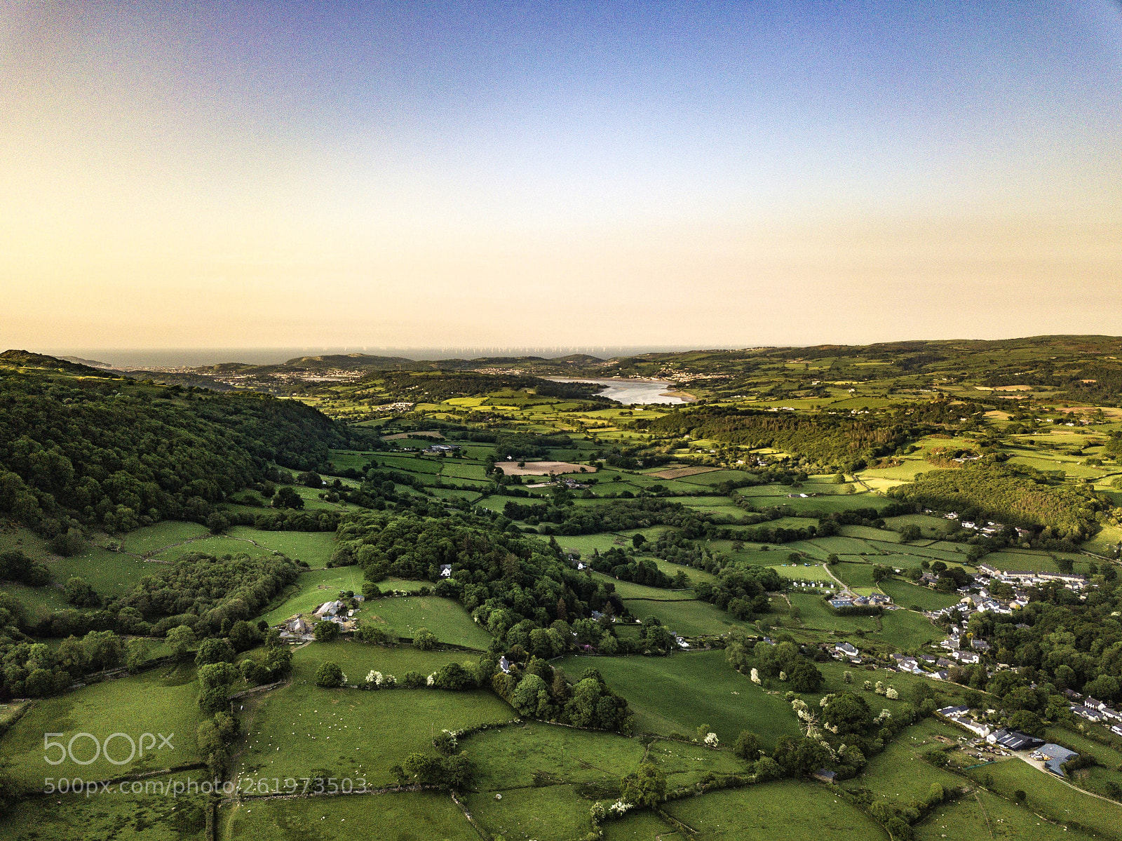 DJI FC220 sample photo. The rolling valleys of photography