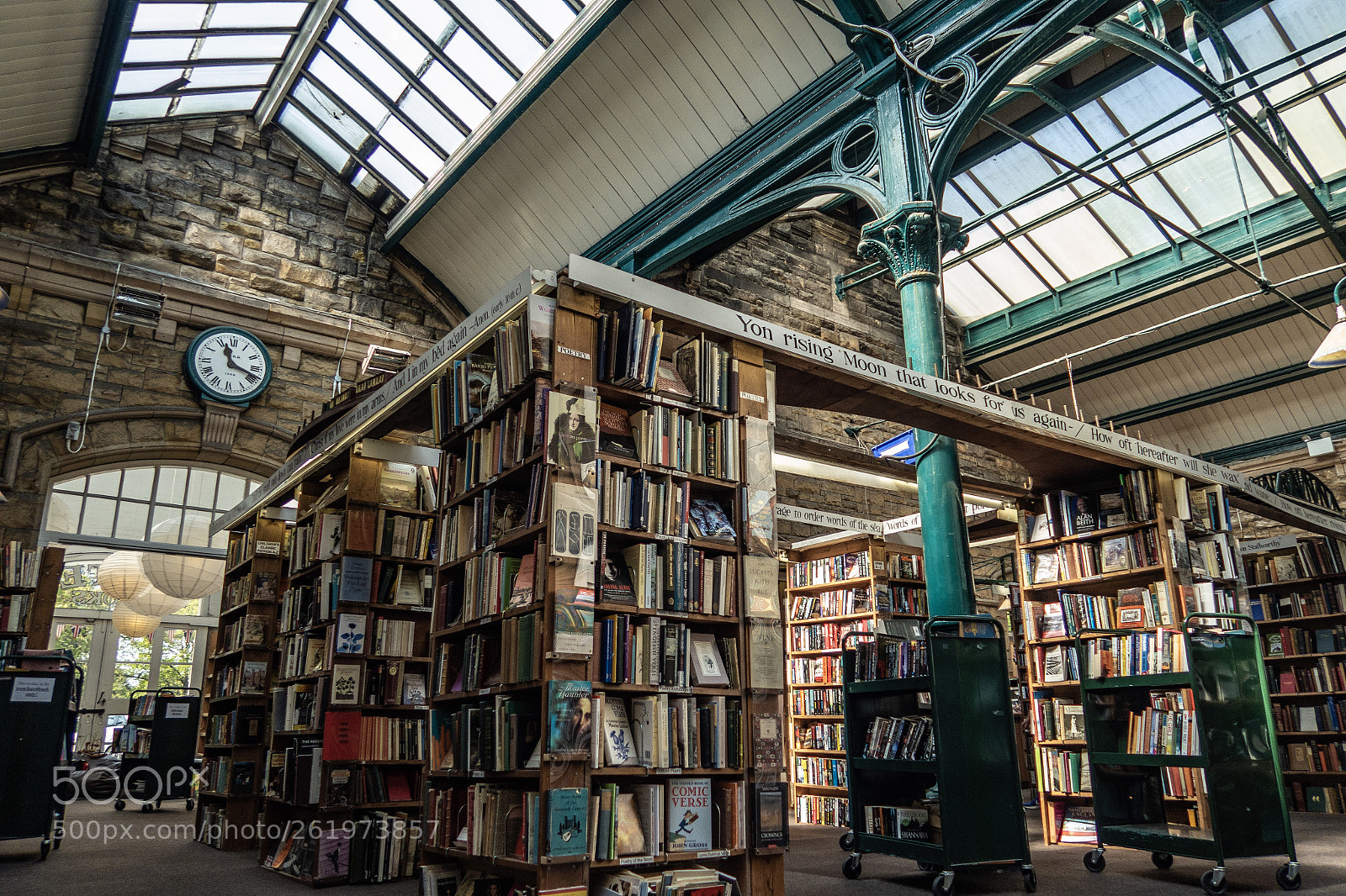Canon PowerShot G7 X sample photo. Barter books  photography