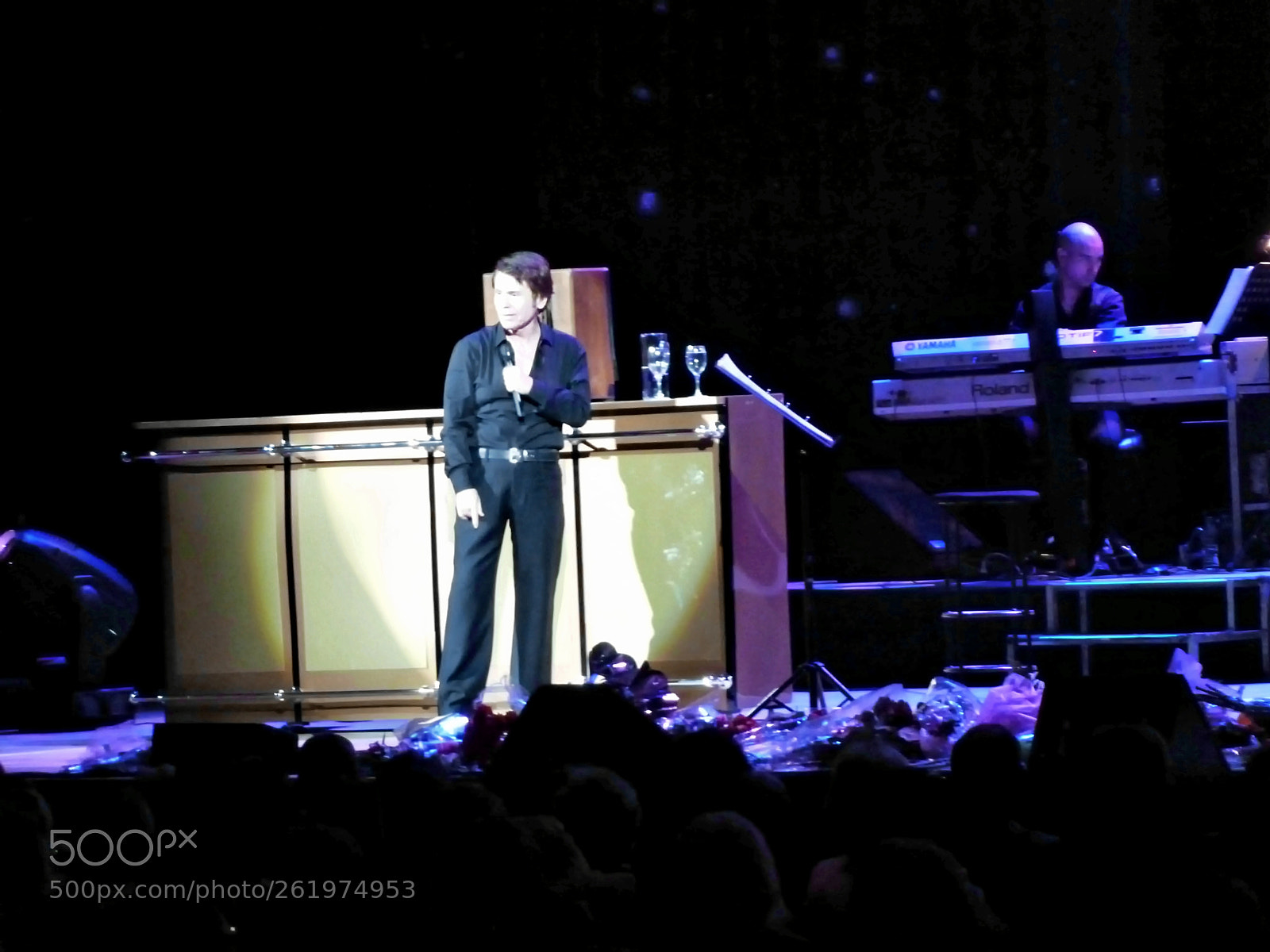 Panasonic Lumix DMC-ZS7 (Lumix DMC-TZ10) sample photo. Singer raphael in moscow photography