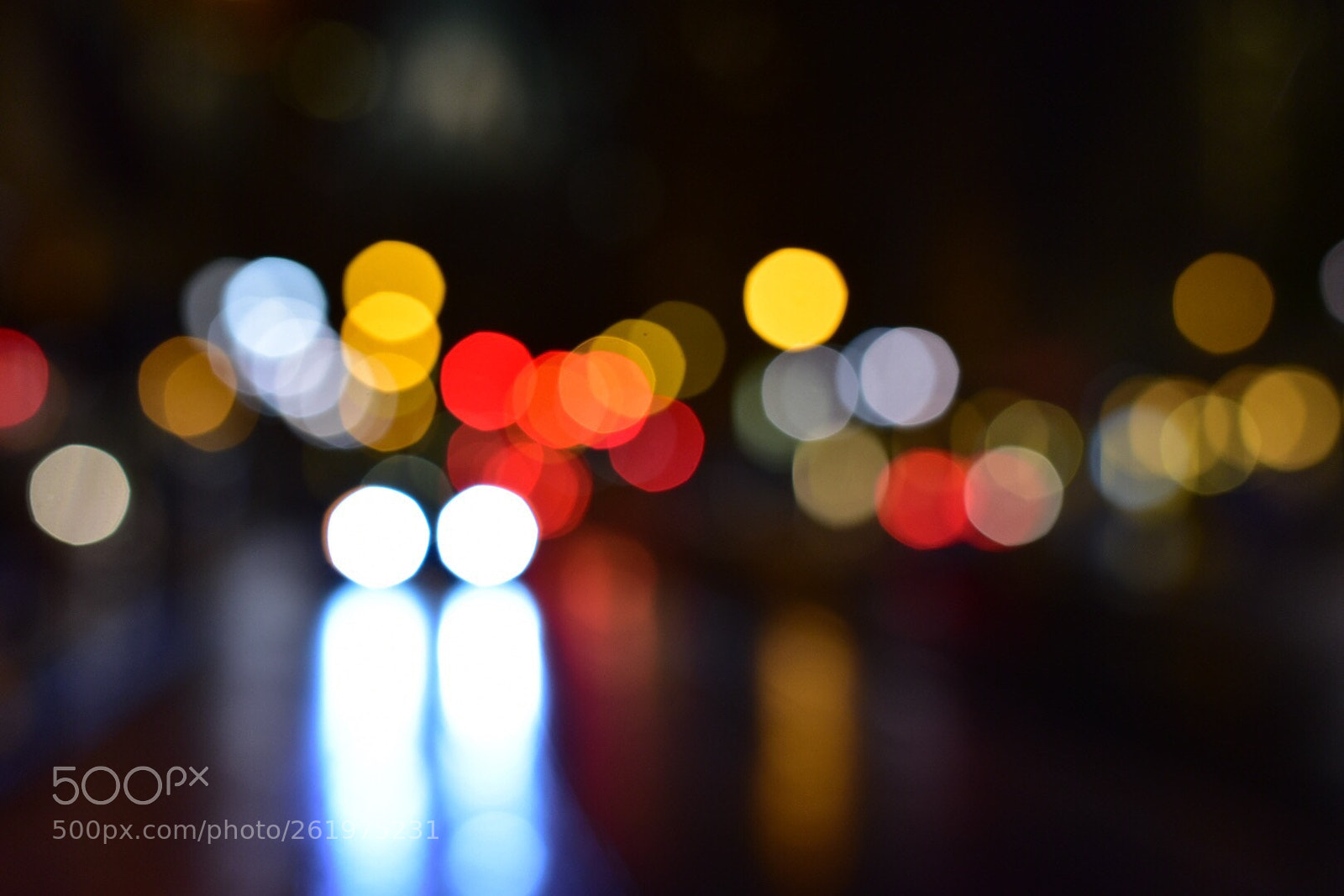 Nikon D750 sample photo.  city light at night photography