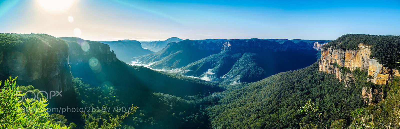 Nikon D7000 sample photo. Govetts leap - blue photography