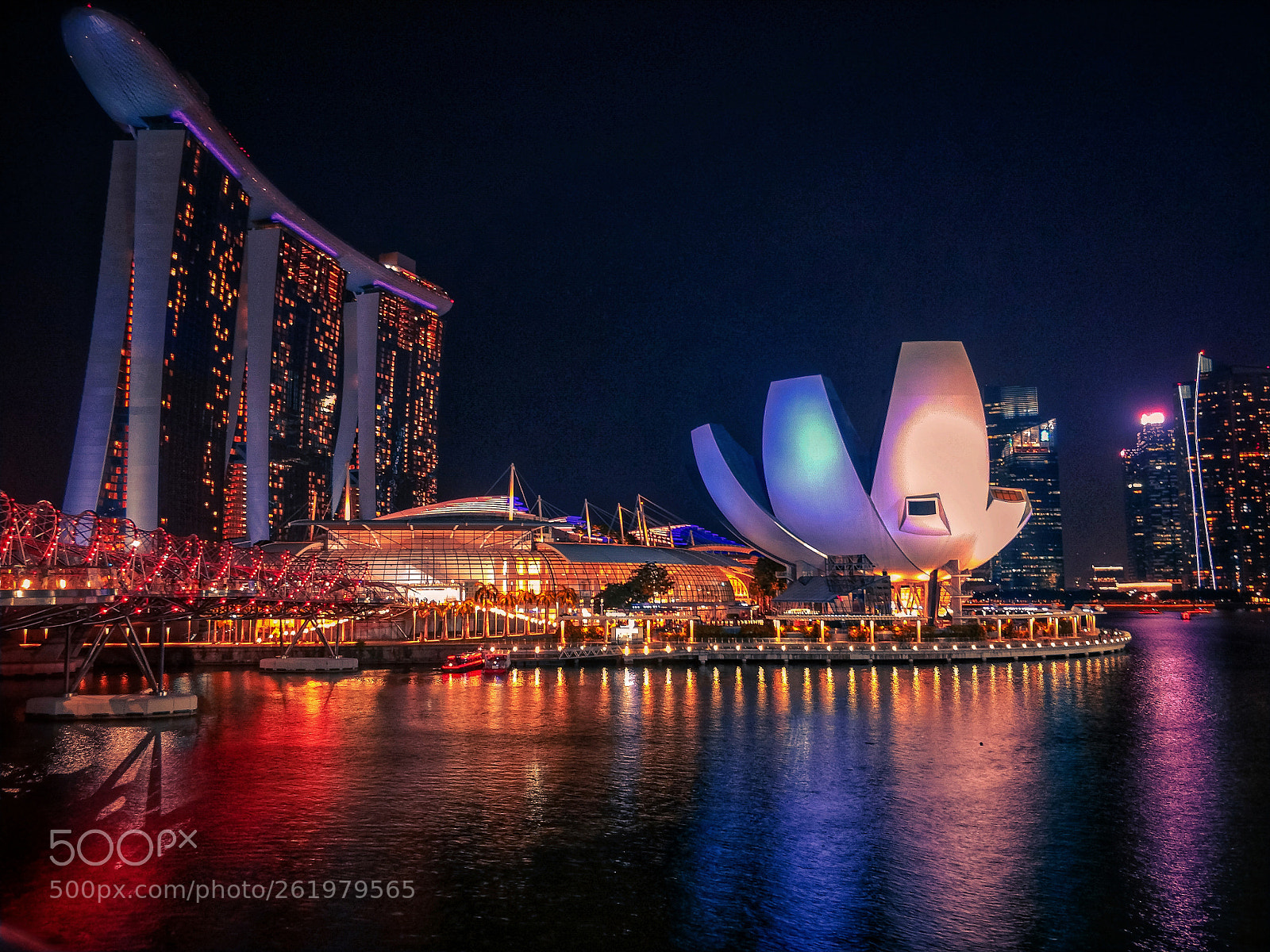 OnePlus 5 sample photo. Marina bay photography