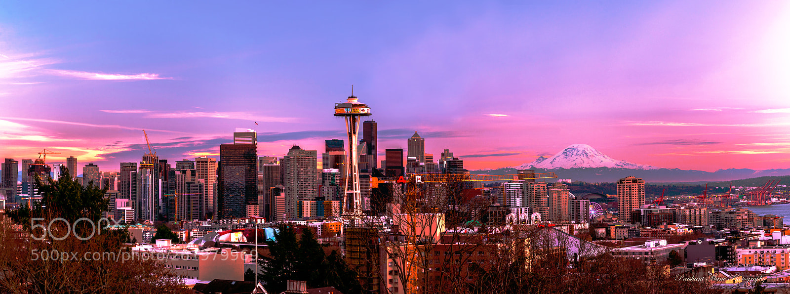 Nikon D610 sample photo. Seattle skyline photography