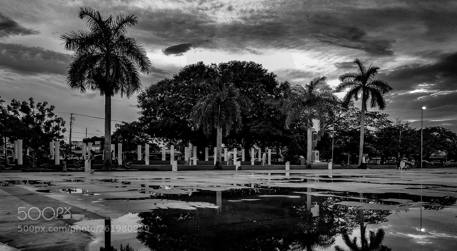 Motorola Moto G (4) sample photo. Parque nublado photography