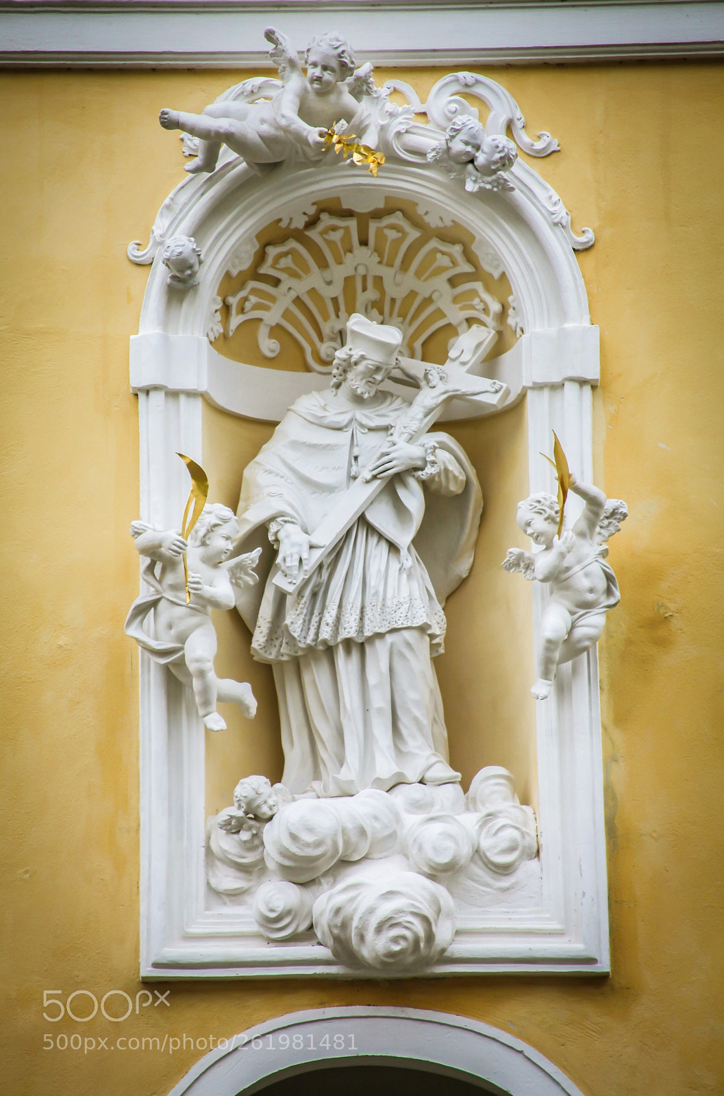 Canon EOS 5D Mark II sample photo. Statue at st. florian photography