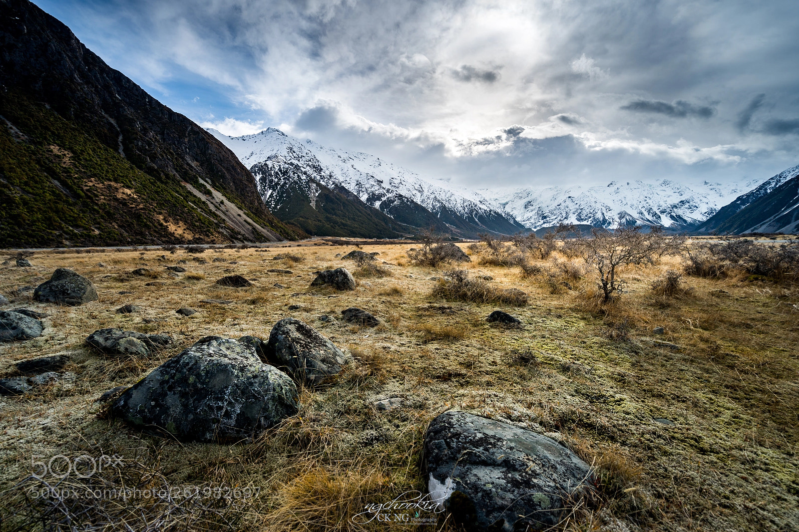 Sony a9 sample photo. Rocks ii mount cook photography