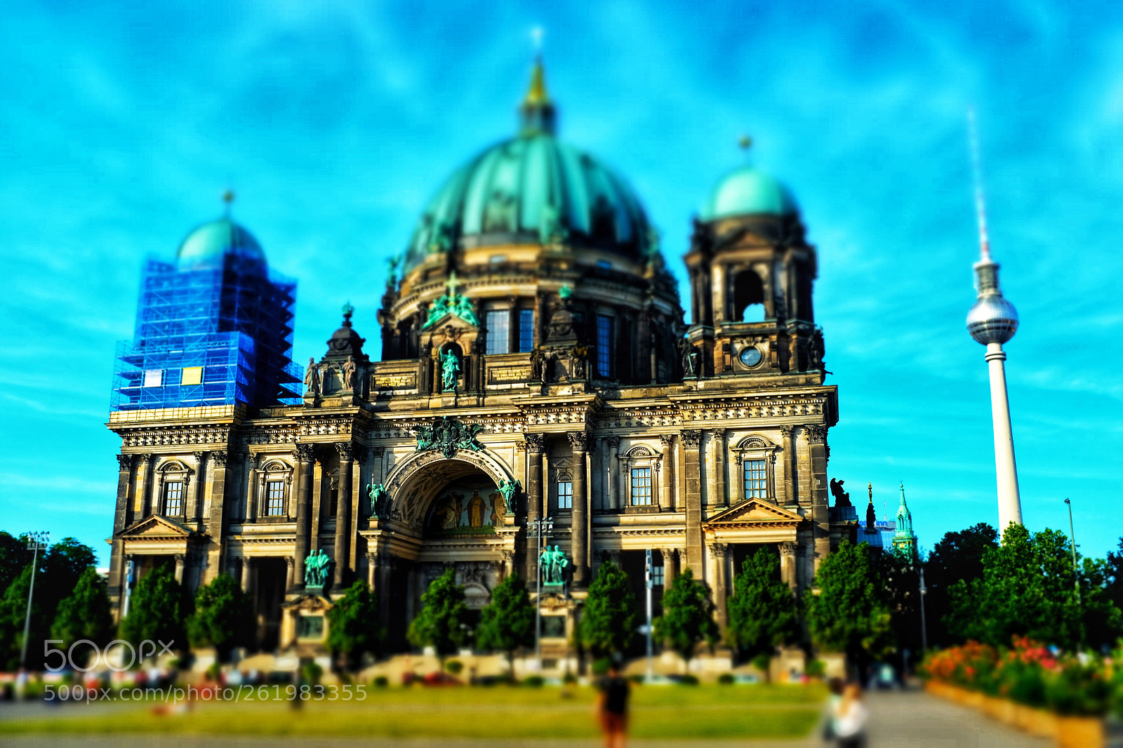 Fujifilm X100F sample photo. Berlin cathedral  photography