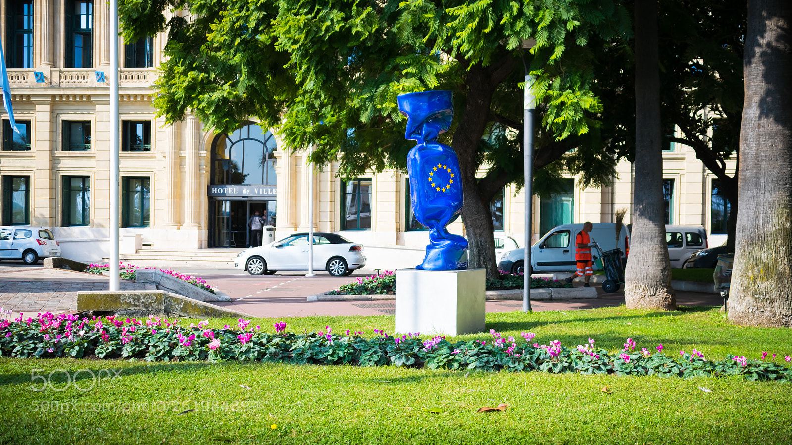 Nikon D5300 sample photo. Symbol of european union photography